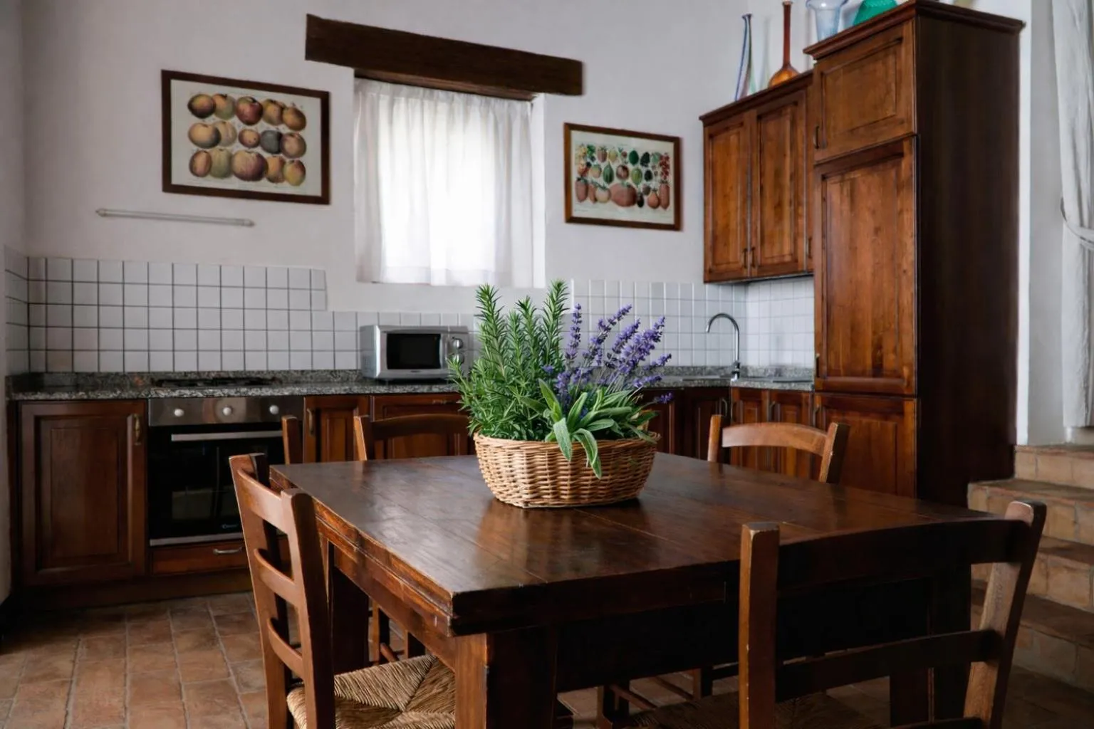 Kitchen or kitchenette in Fattoria Agriturismo Nerbona