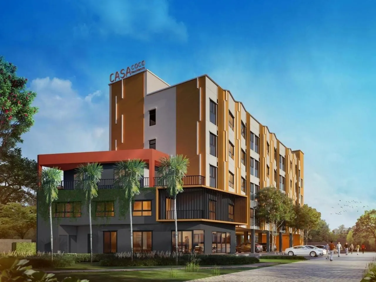 Property building in Casa Coco Hotel