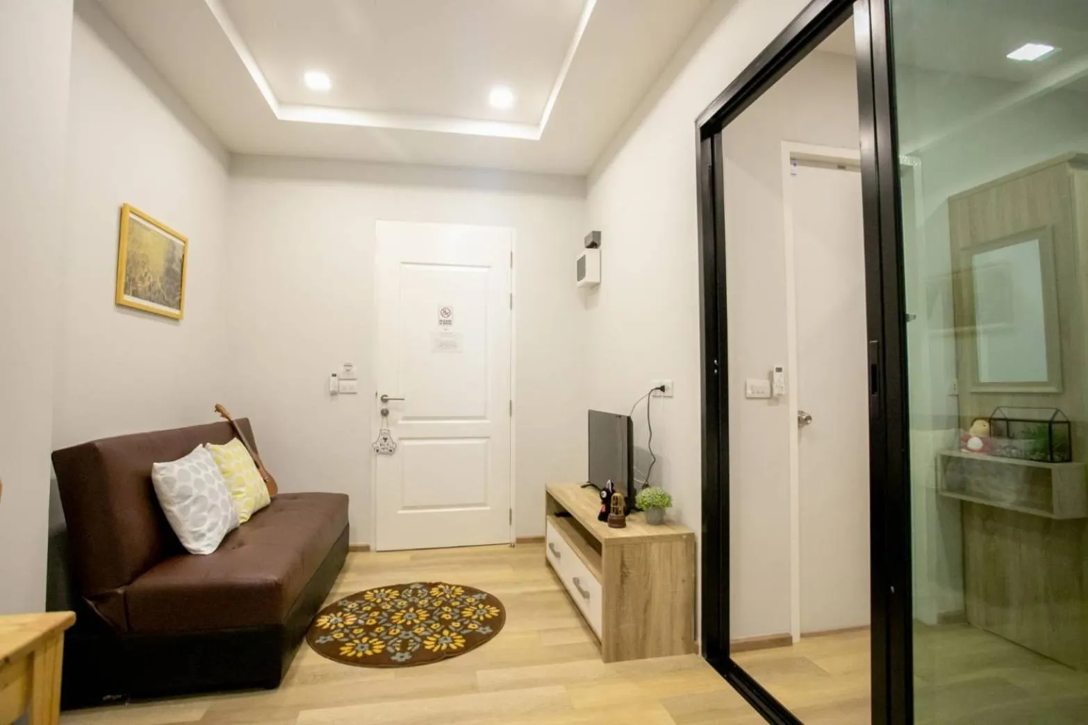 Seating area in Casa Coco Hotel