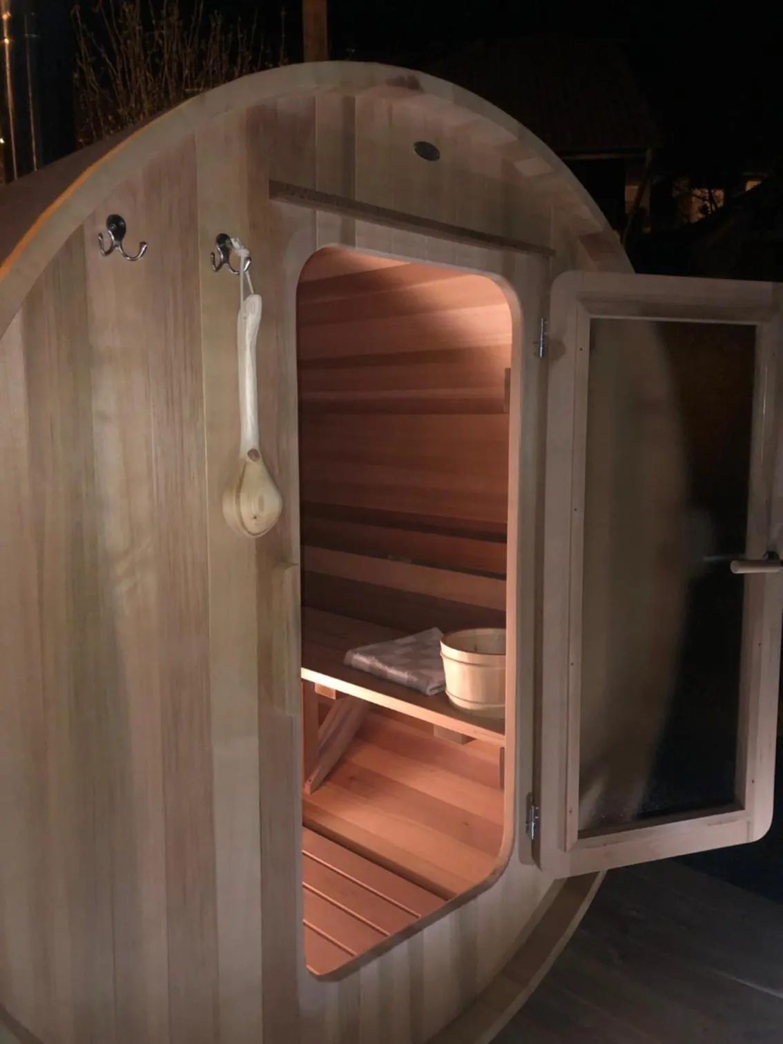 Sauna in AU COEUR DES ALPES
