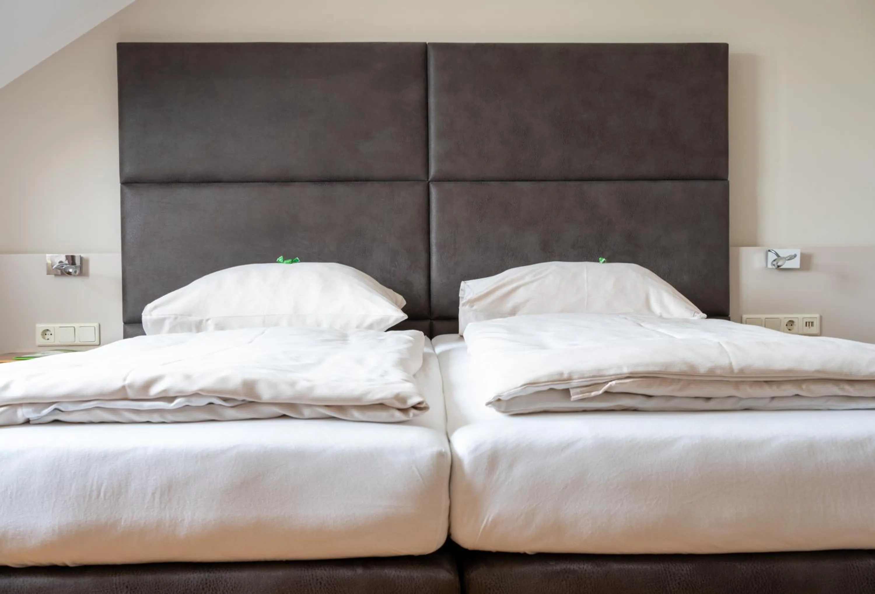 Bed in eee Hotel Perg