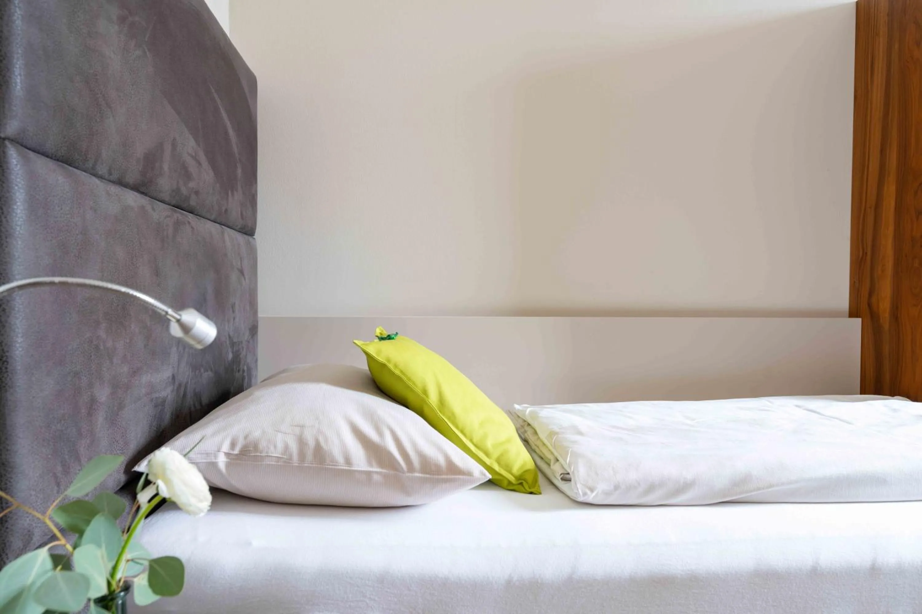 Bed in eee Hotel Perg