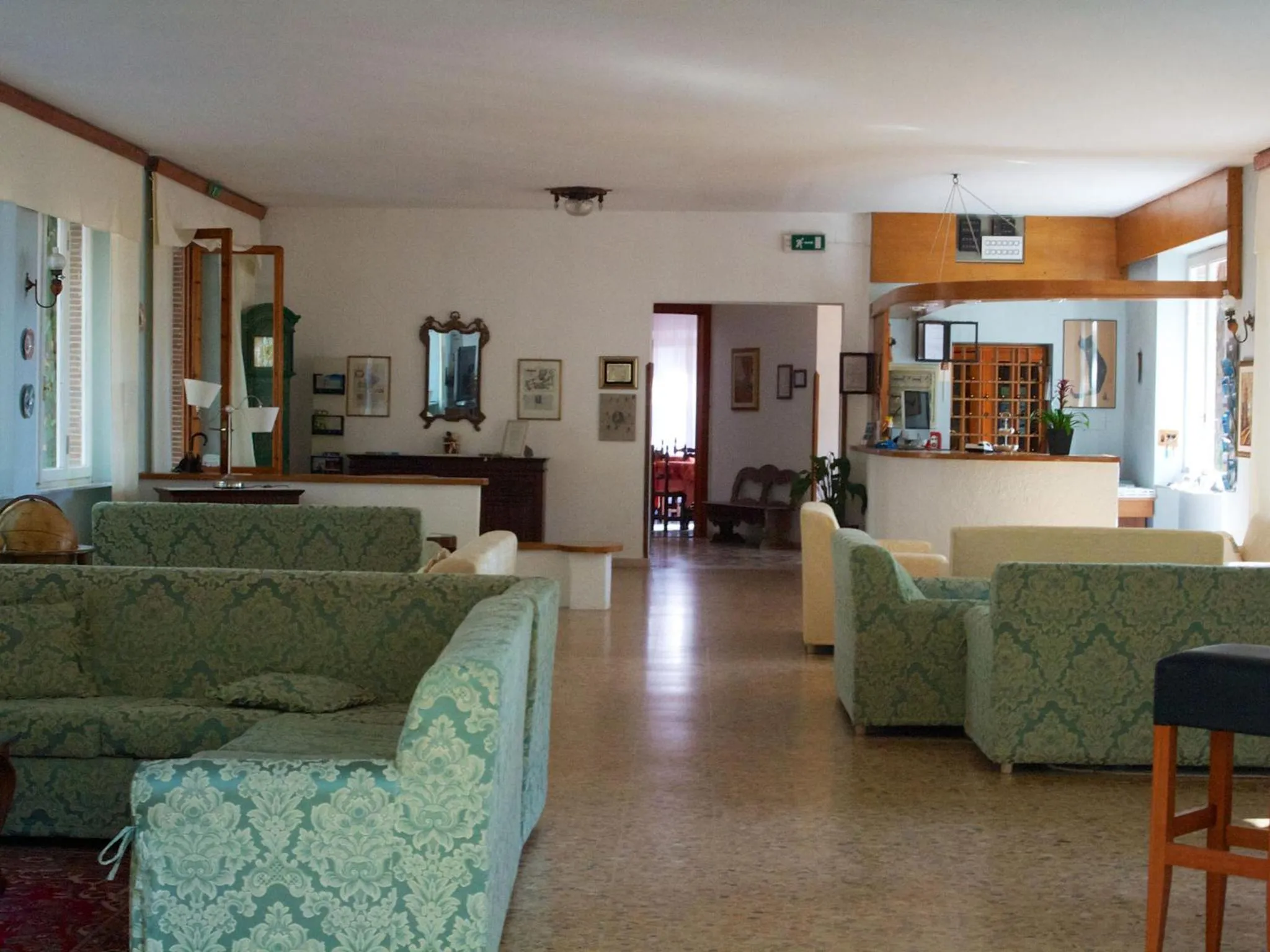 Lobby or reception in Hotel Villa Nettuno