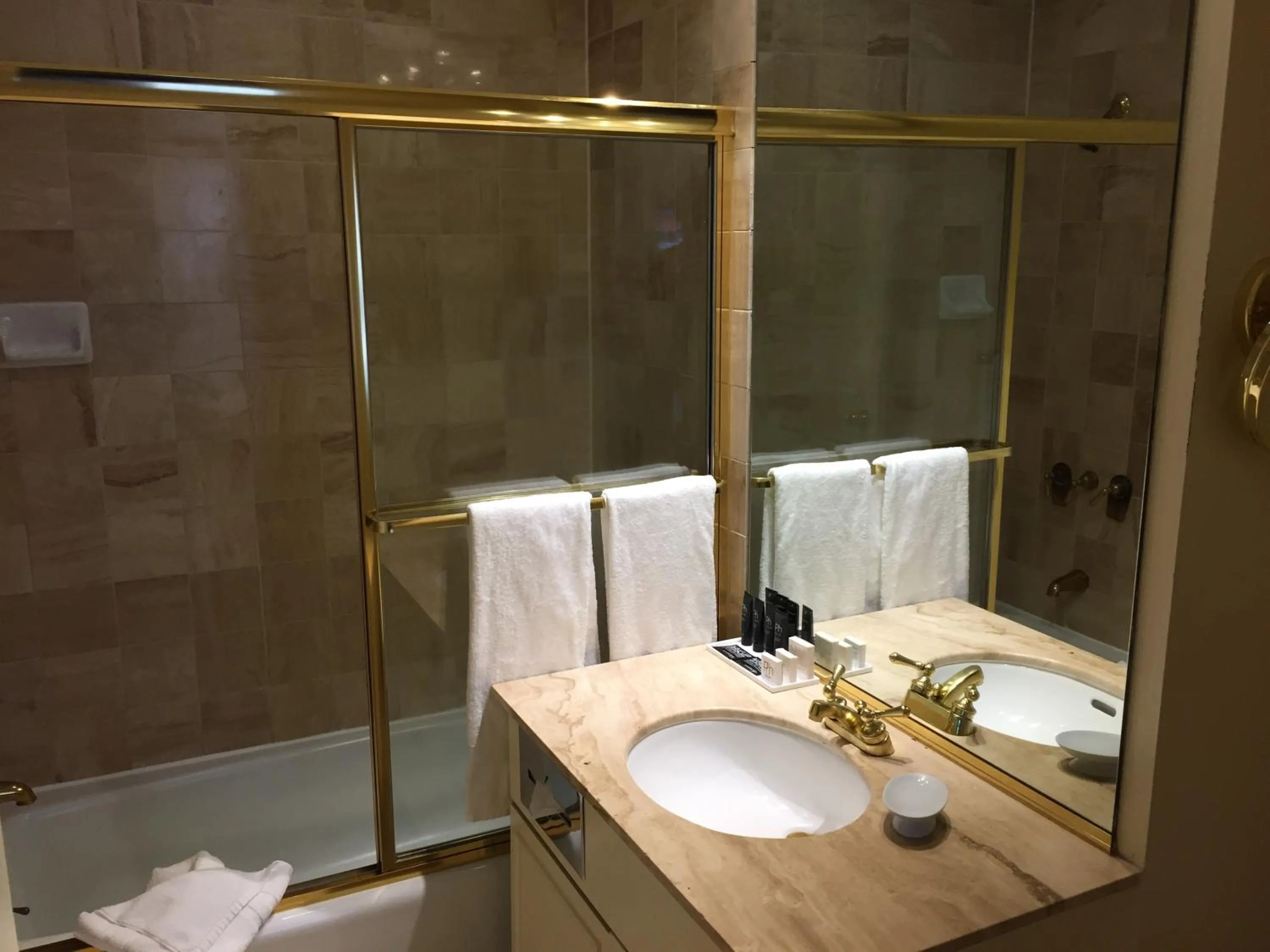 Shower in Kensington Park Hotel