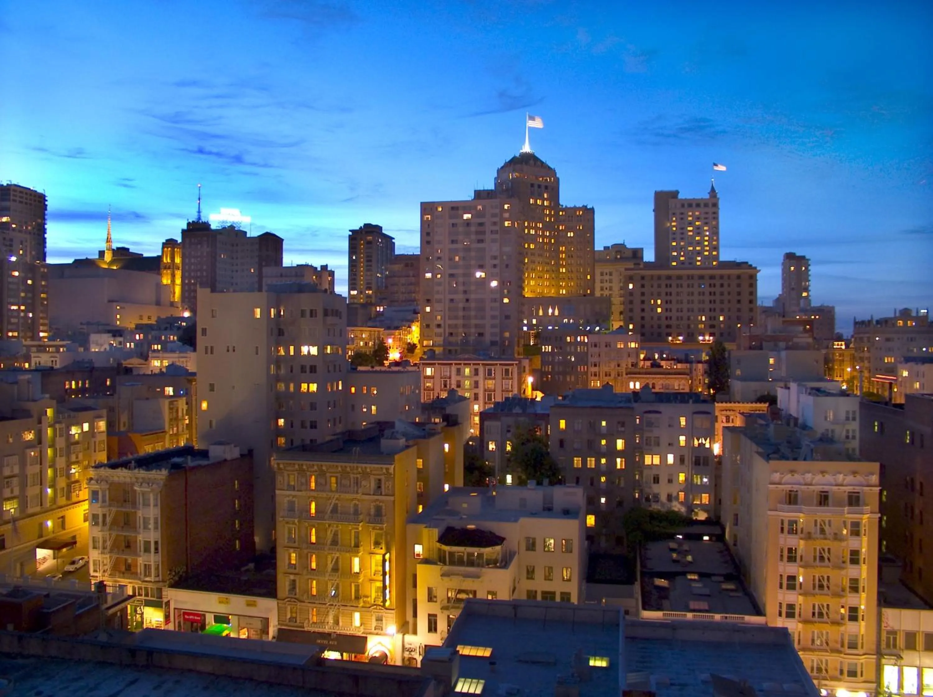 City view in Kensington Park Hotel