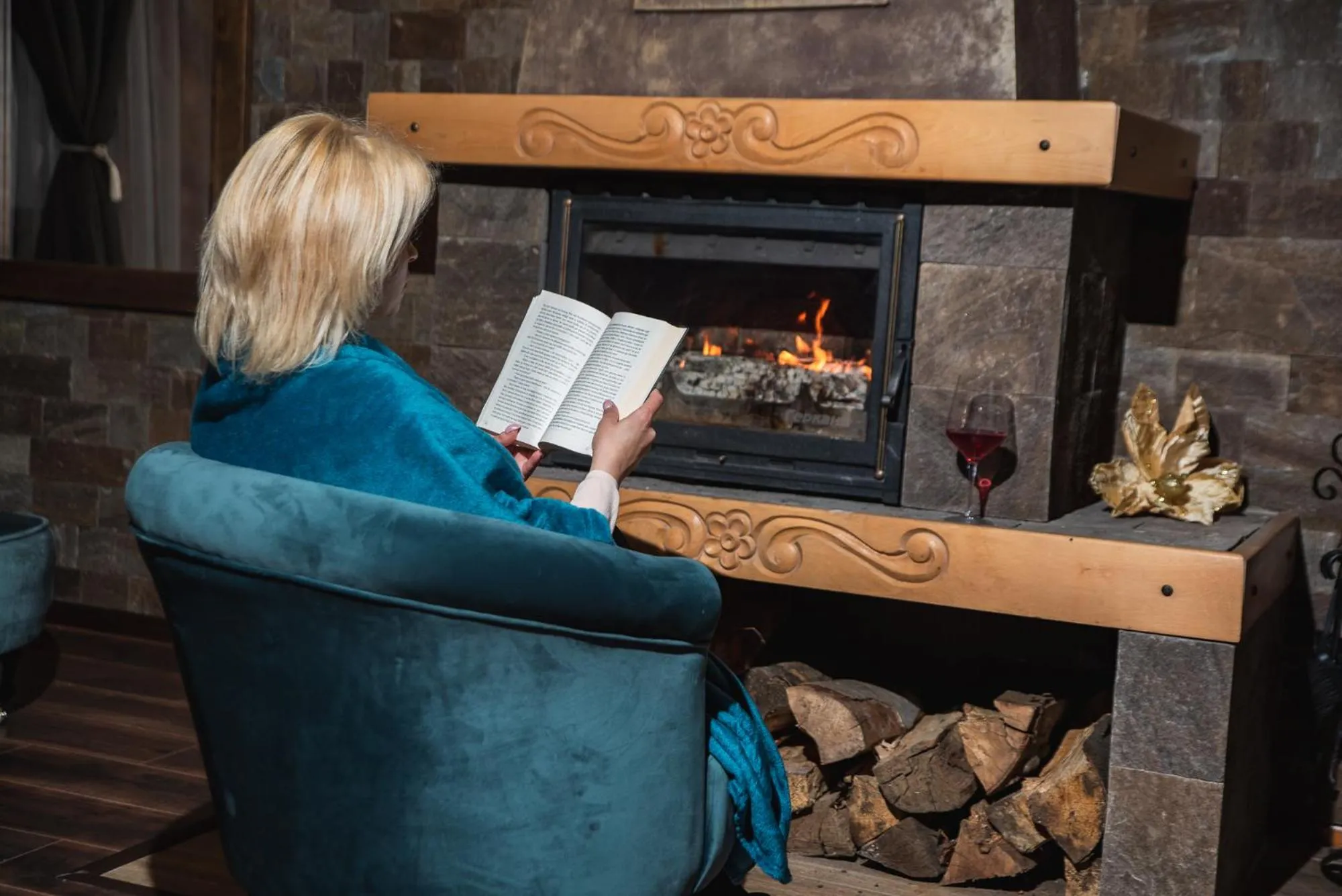 Library in Katalina SPA Resort