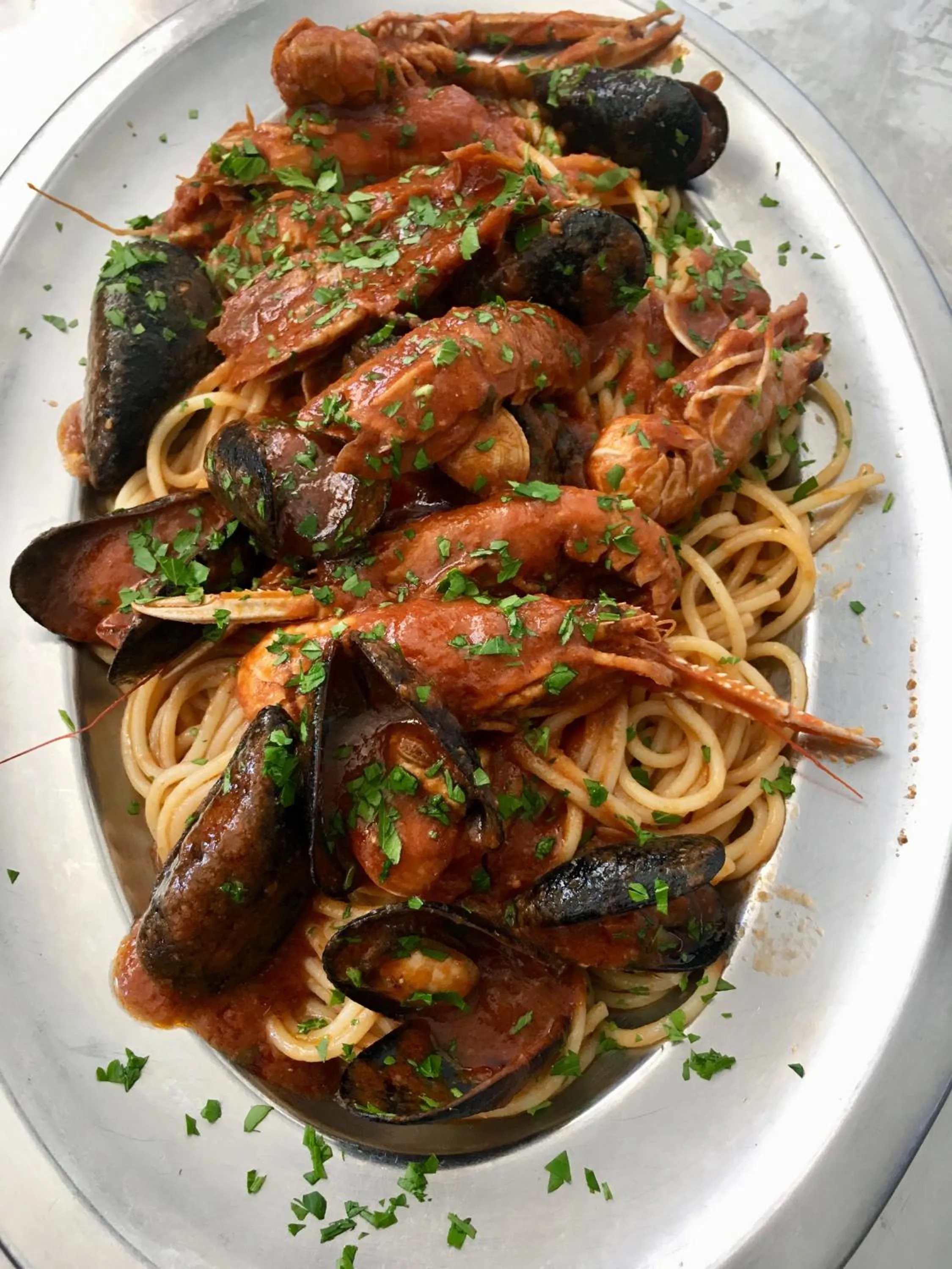 Food close-up in Hotel Rondinella