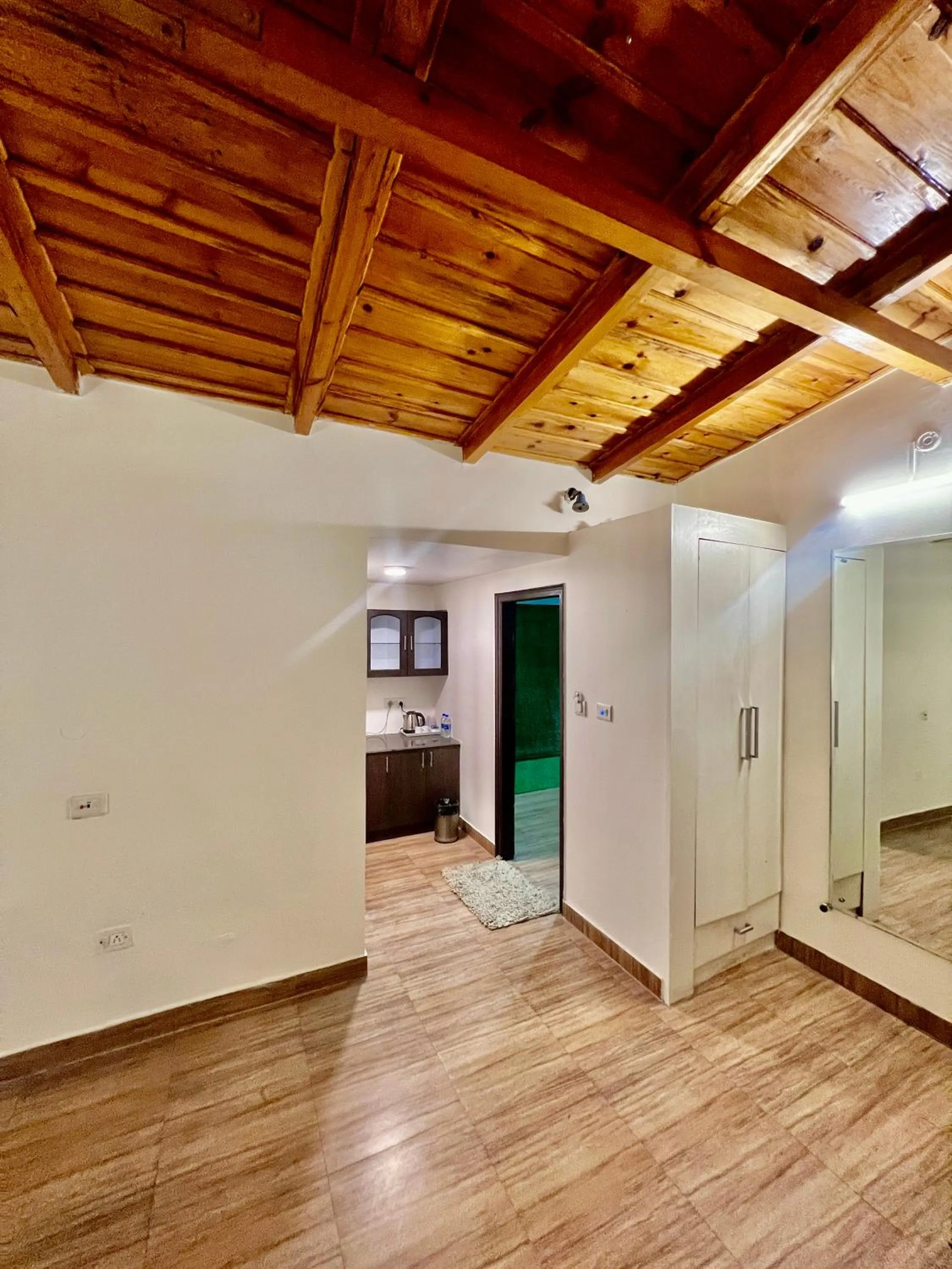 wardrobe in Sea Hawk - Luxury Hill Resort 4 mins from Bhimtal Lake