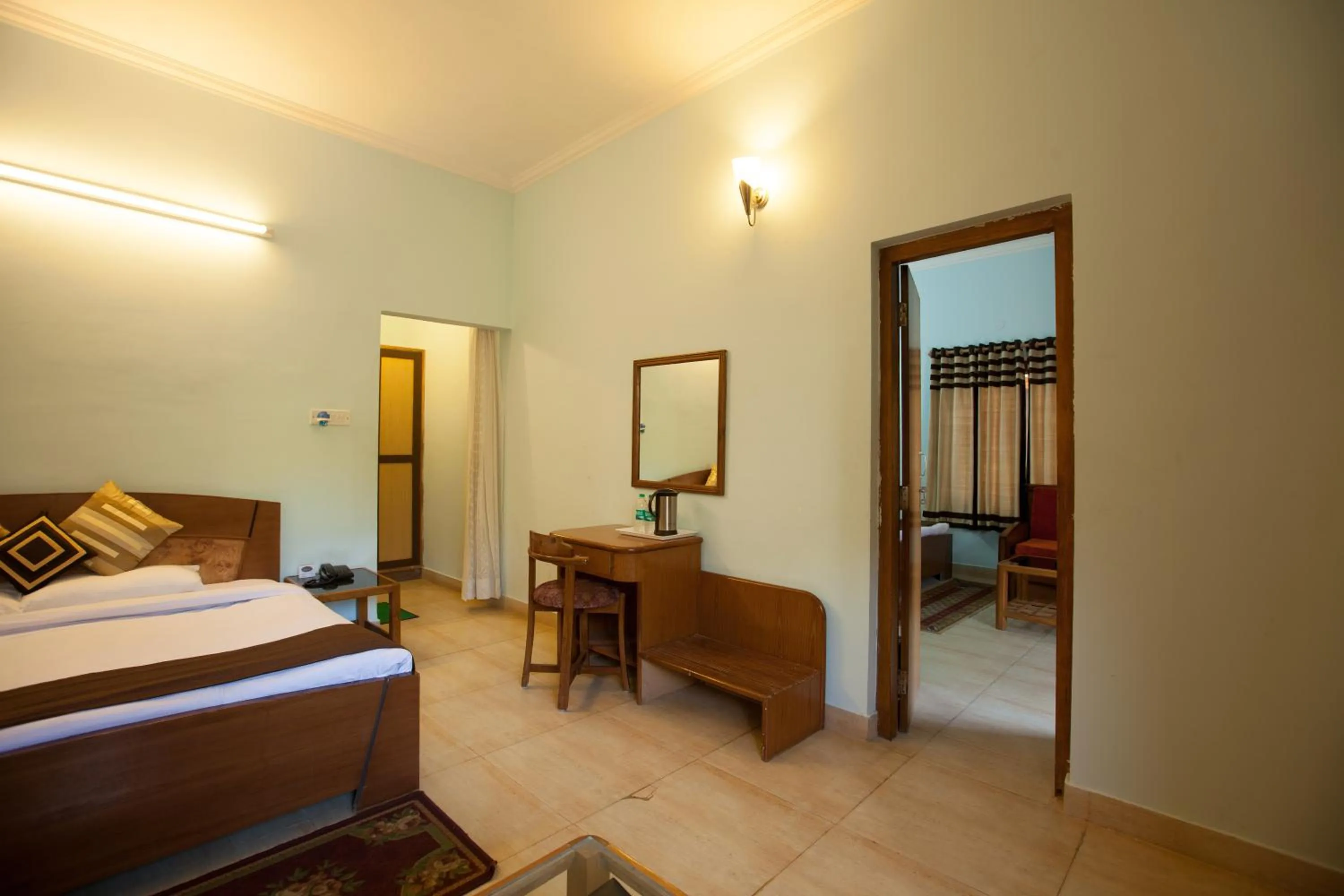 Photo of the whole room, Bed in Sea Hawk - Luxury Hill Resort 4 mins from Bhimtal Lake