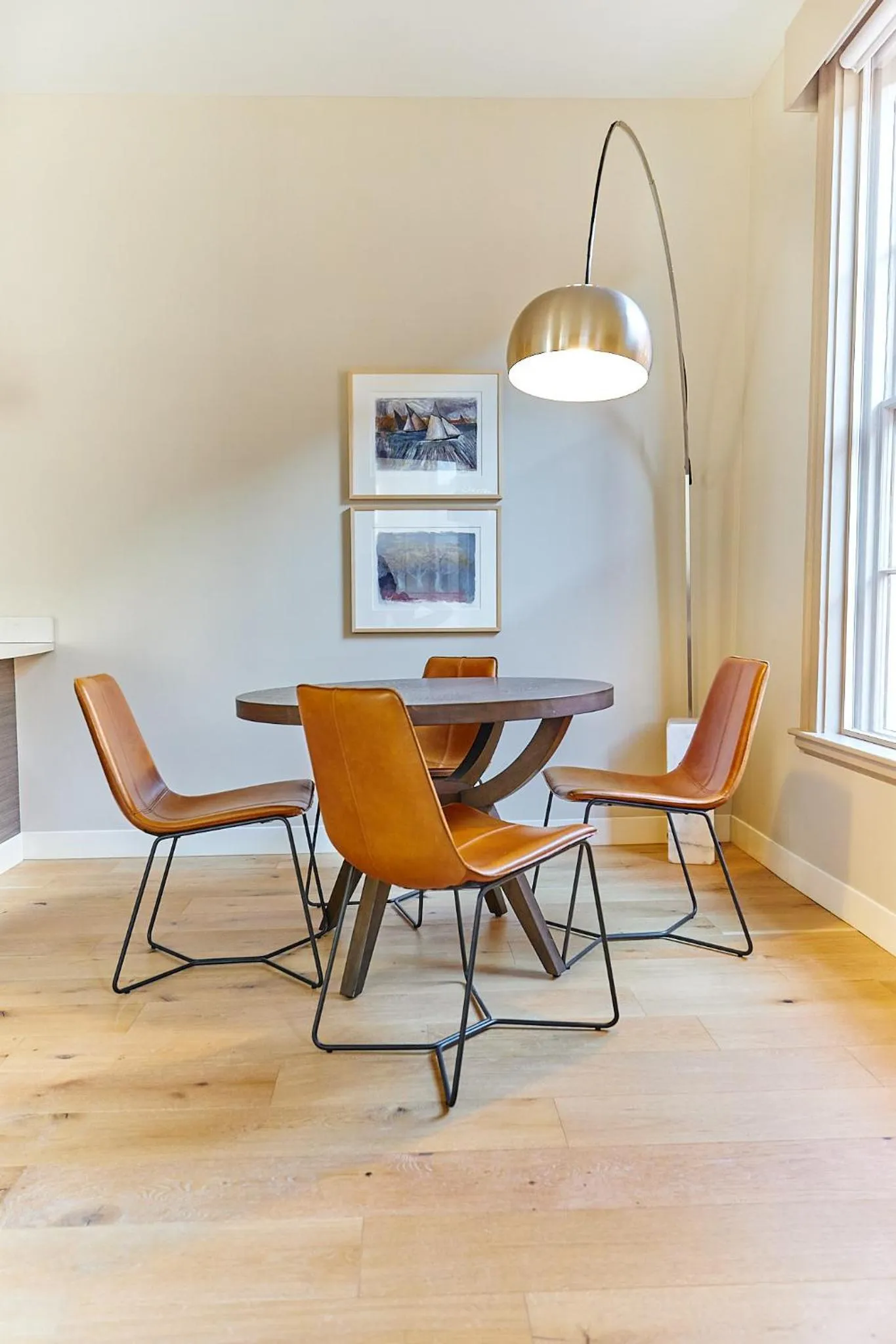 Dining area in The Docent's Collection