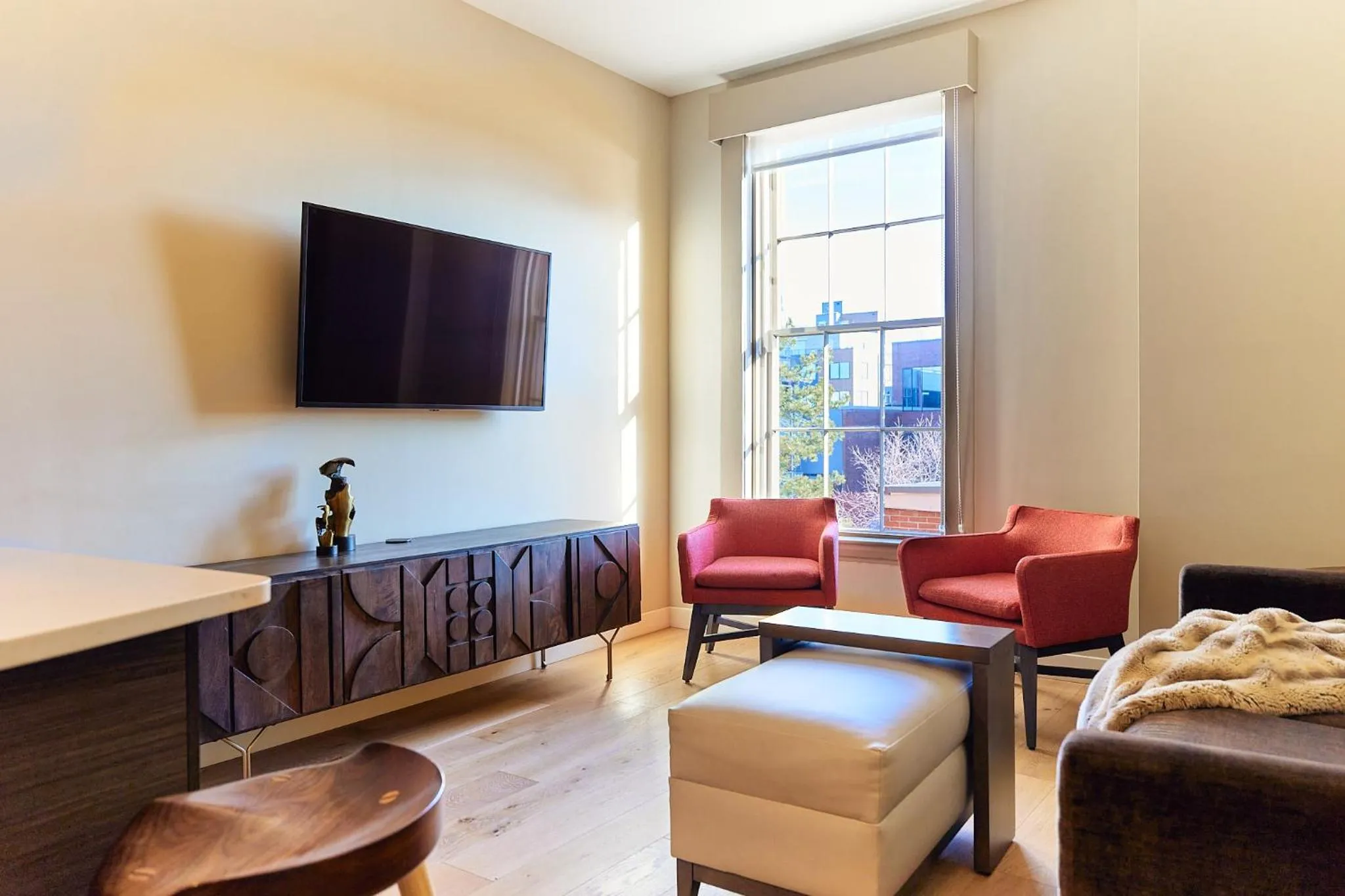 Living room in The Docent's Collection