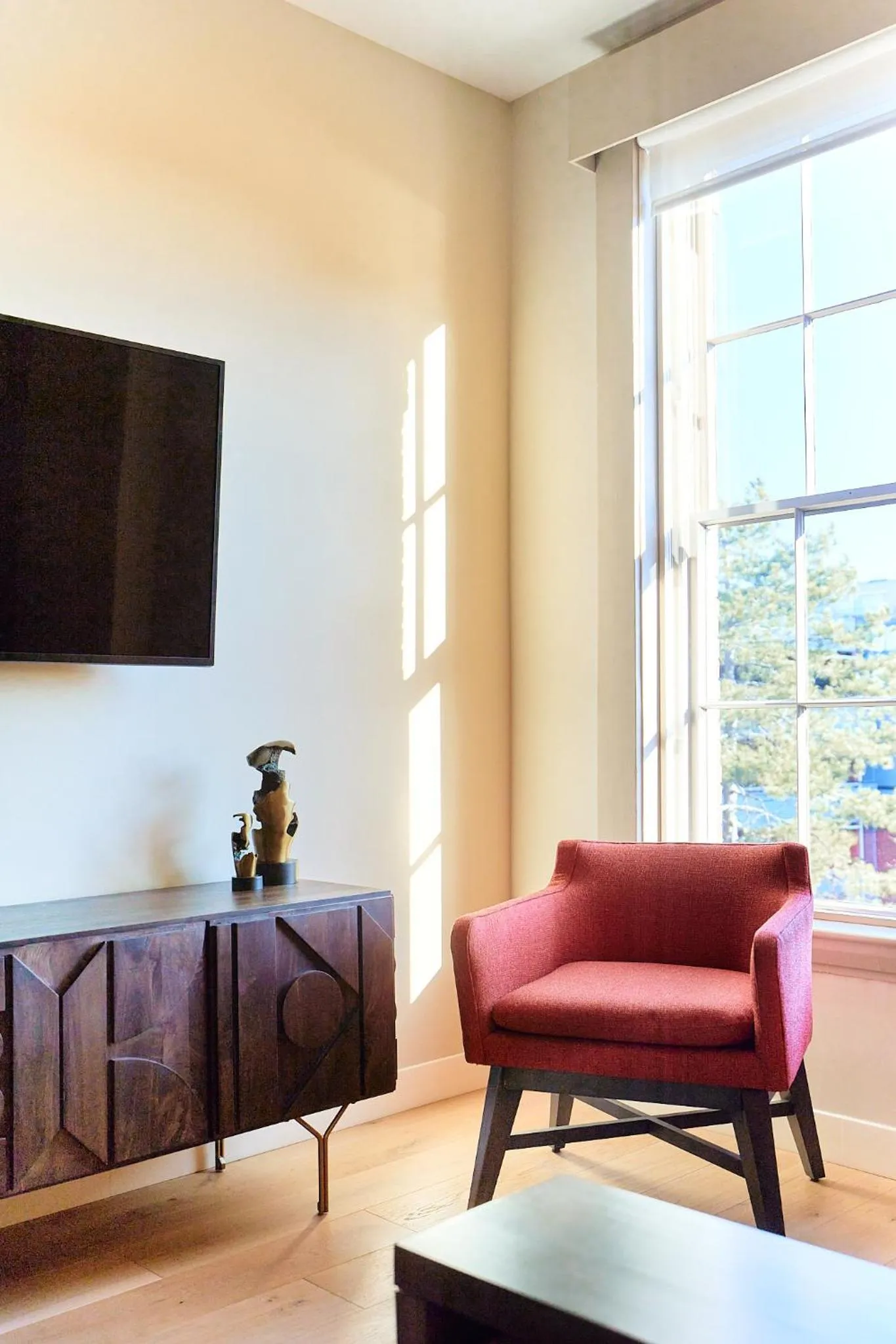 Living room in The Docent's Collection
