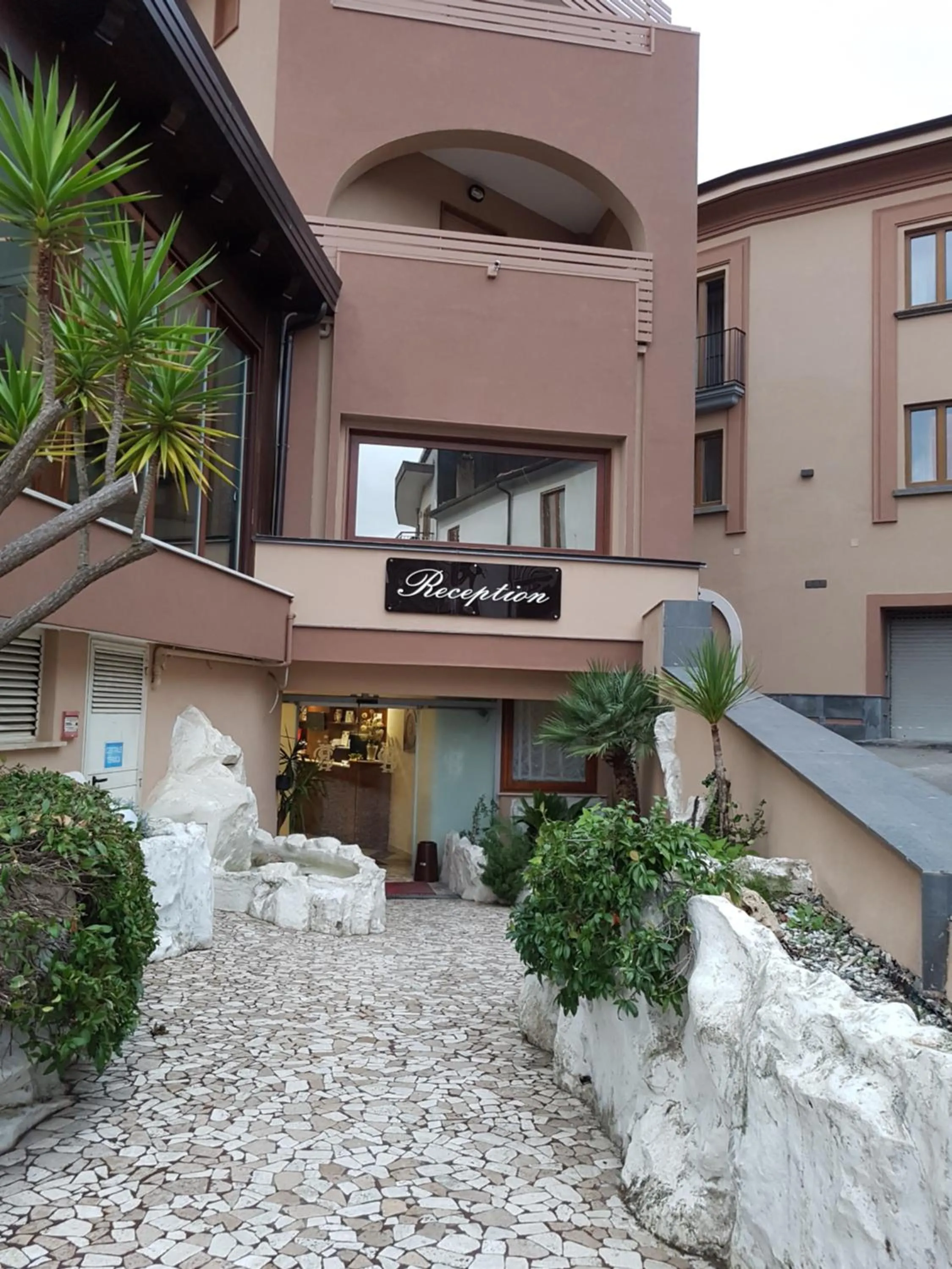 Property building in Hotel Santa Caterina