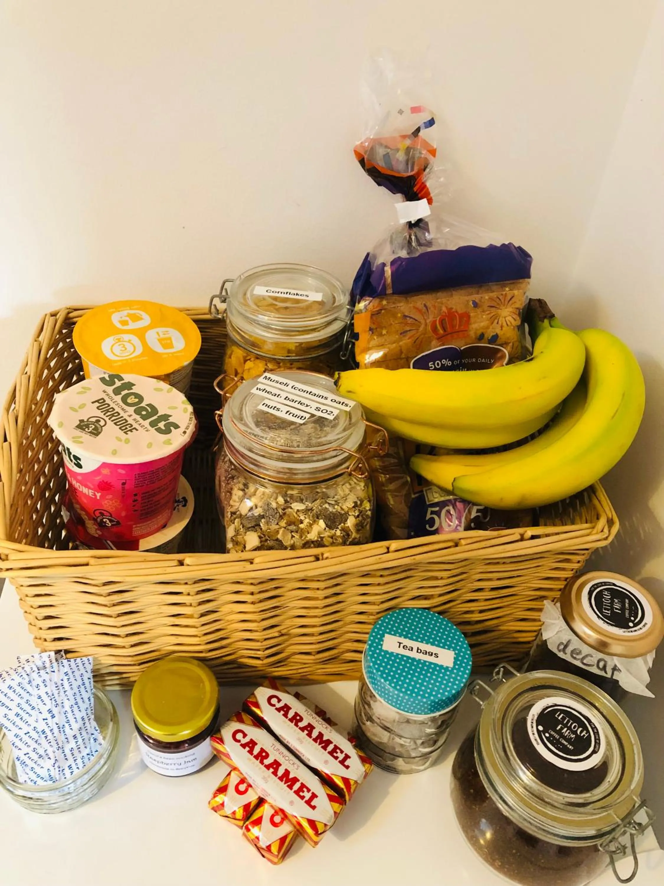 Buffet breakfast in Lettoch Farm