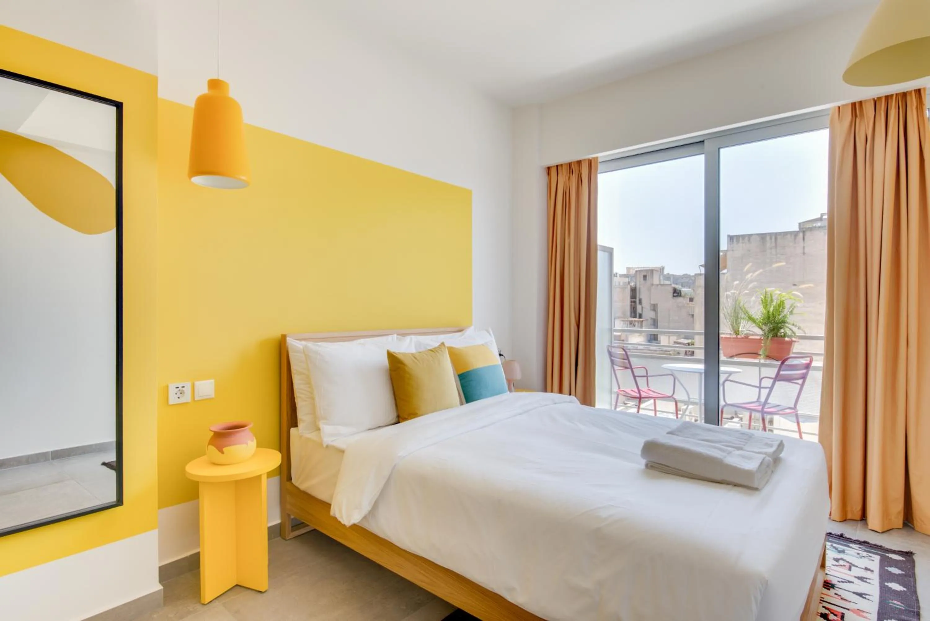 Bedroom in Selina Athens Theatrou