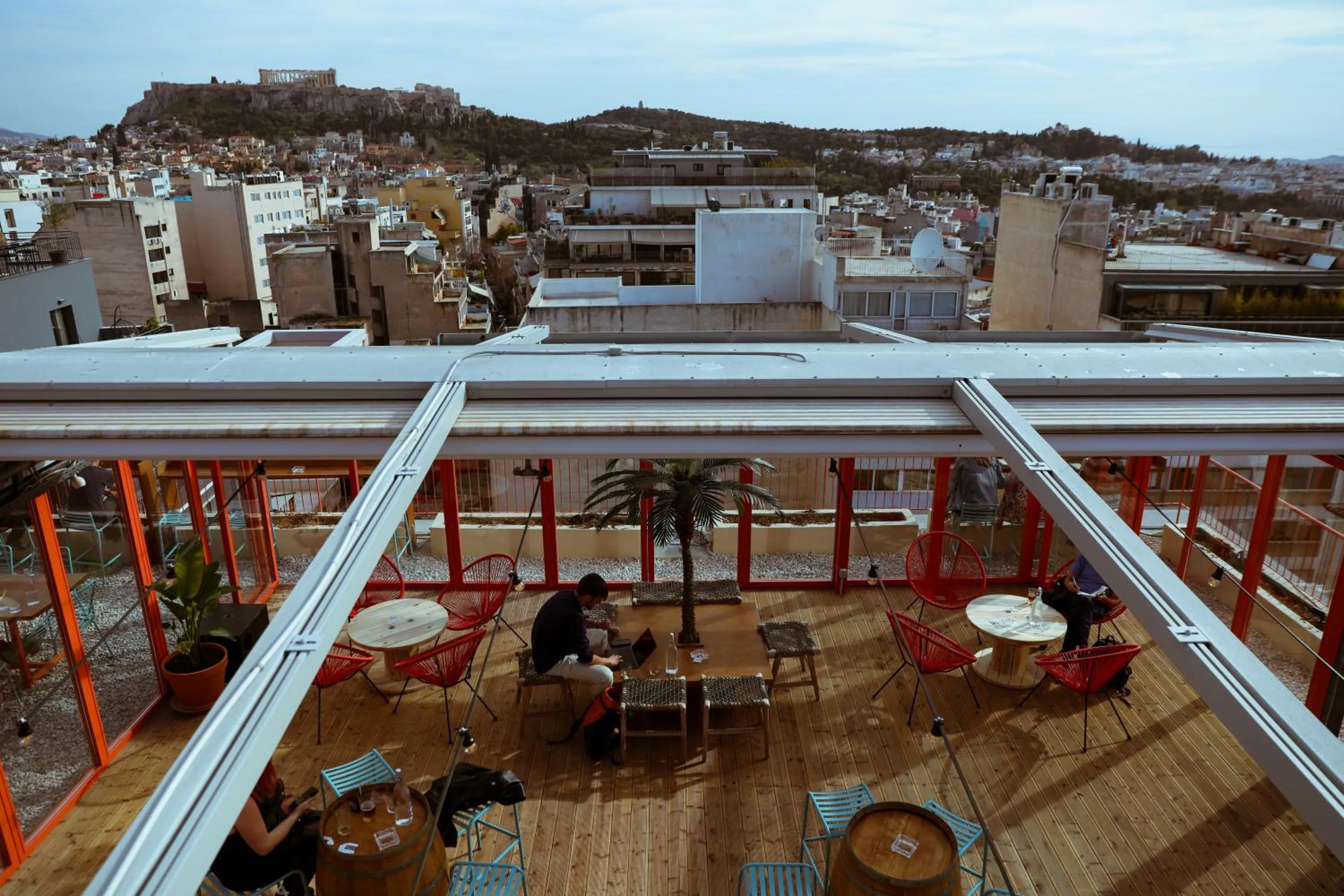 Property building in Selina Athens Theatrou