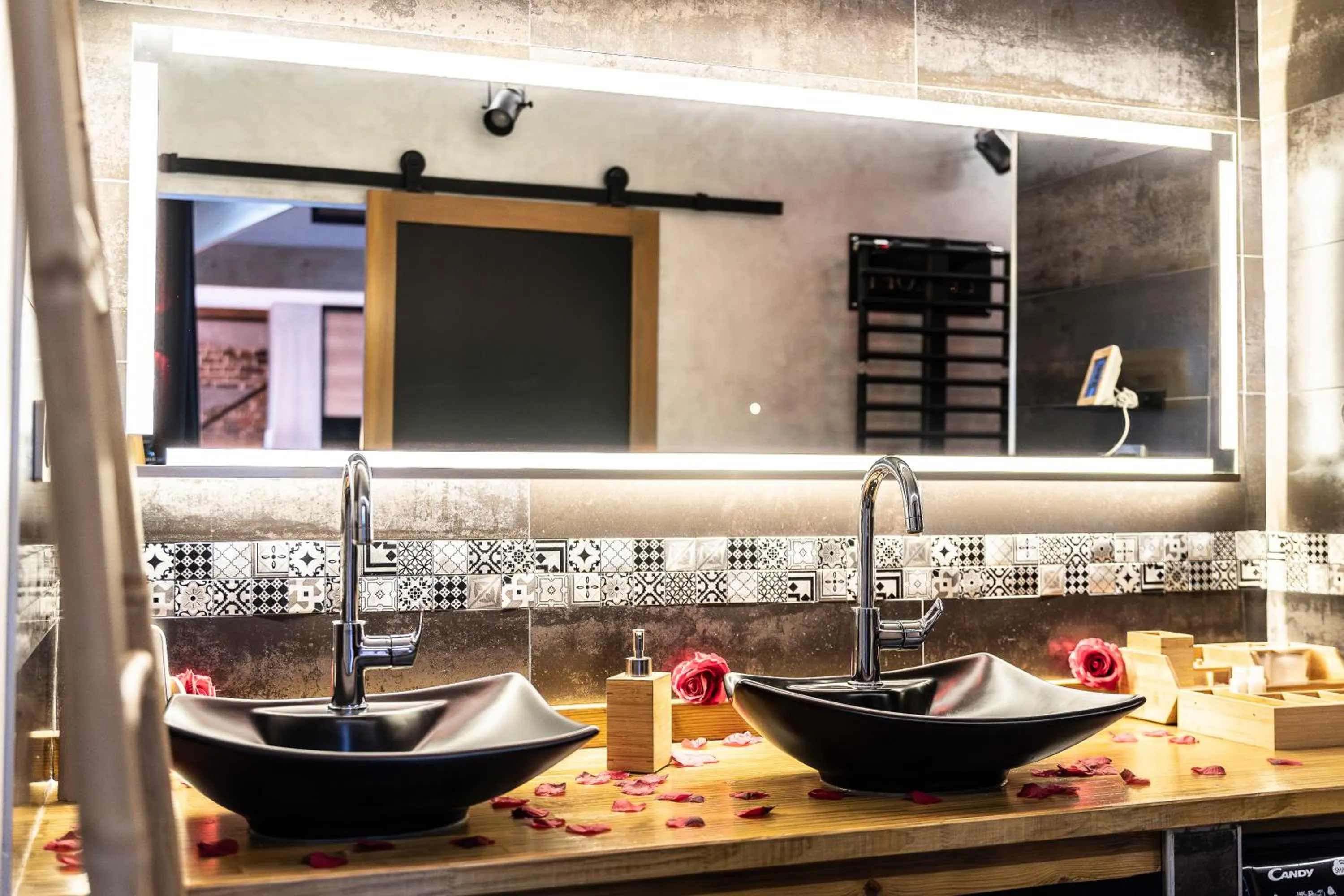 Bathroom in Gite & Spa Privatif Glam'88 - Vosges