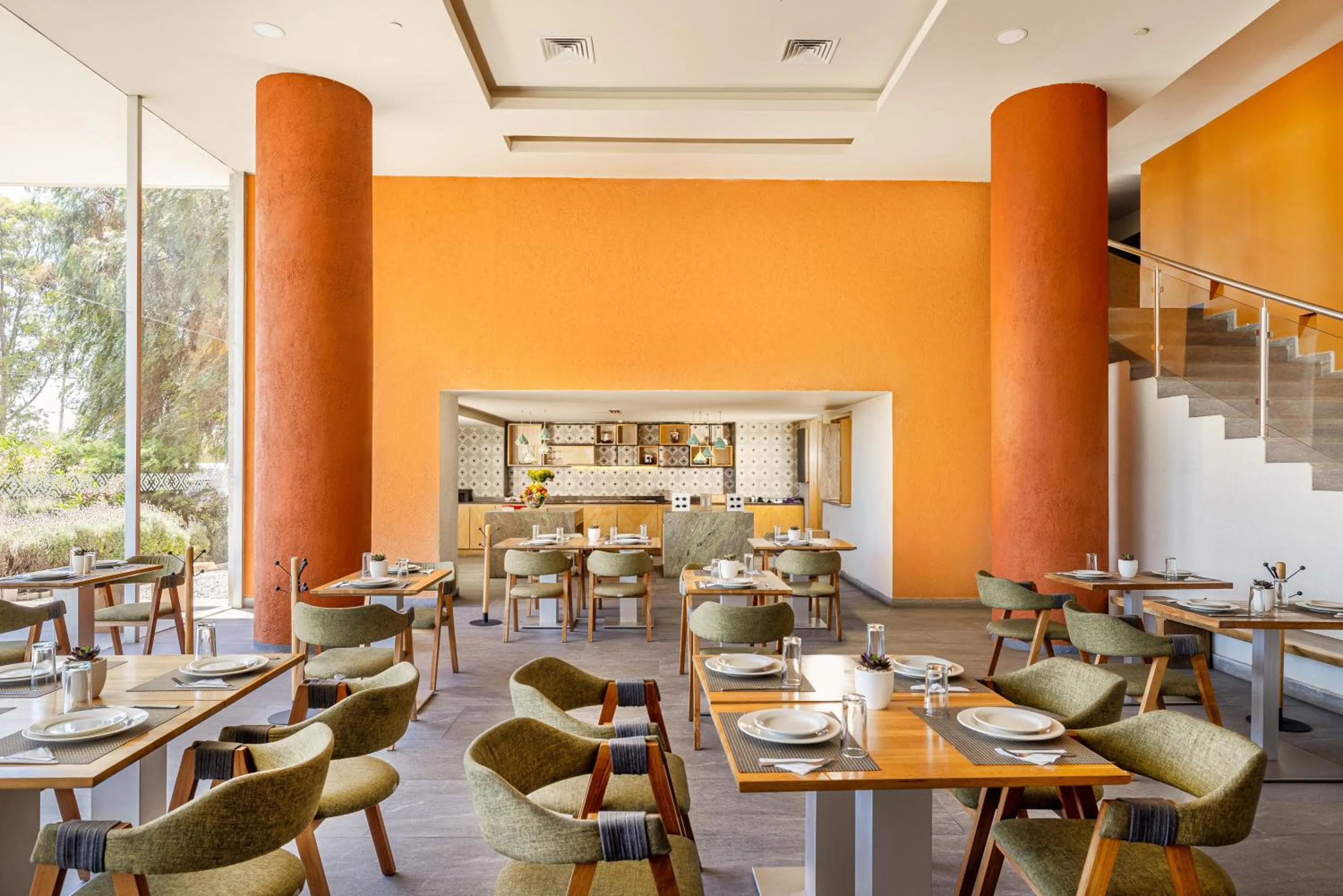 Restaurant/places to eat in Hotel México Plaza Querétaro