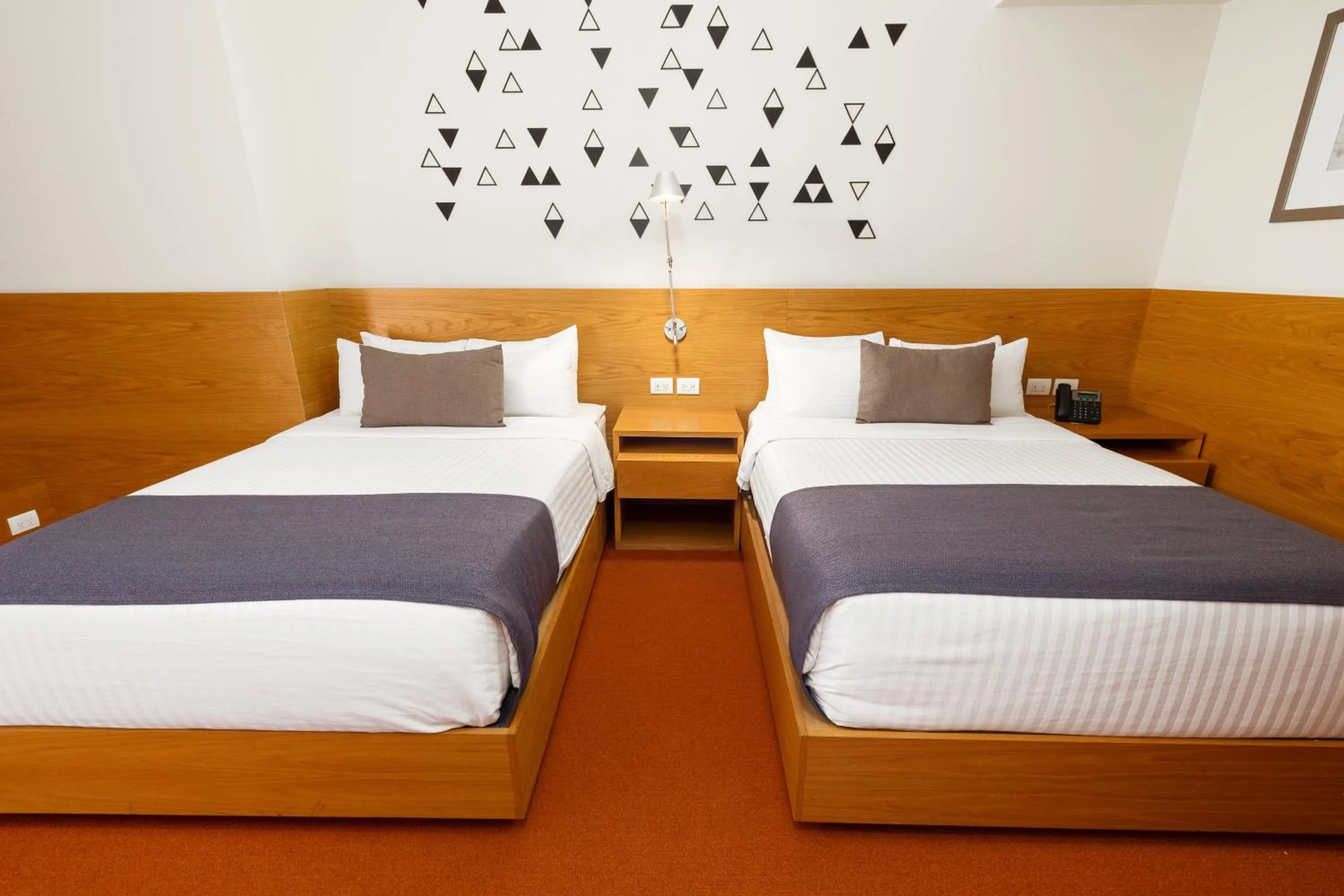 Bedroom, Bed in Hotel México Plaza Querétaro