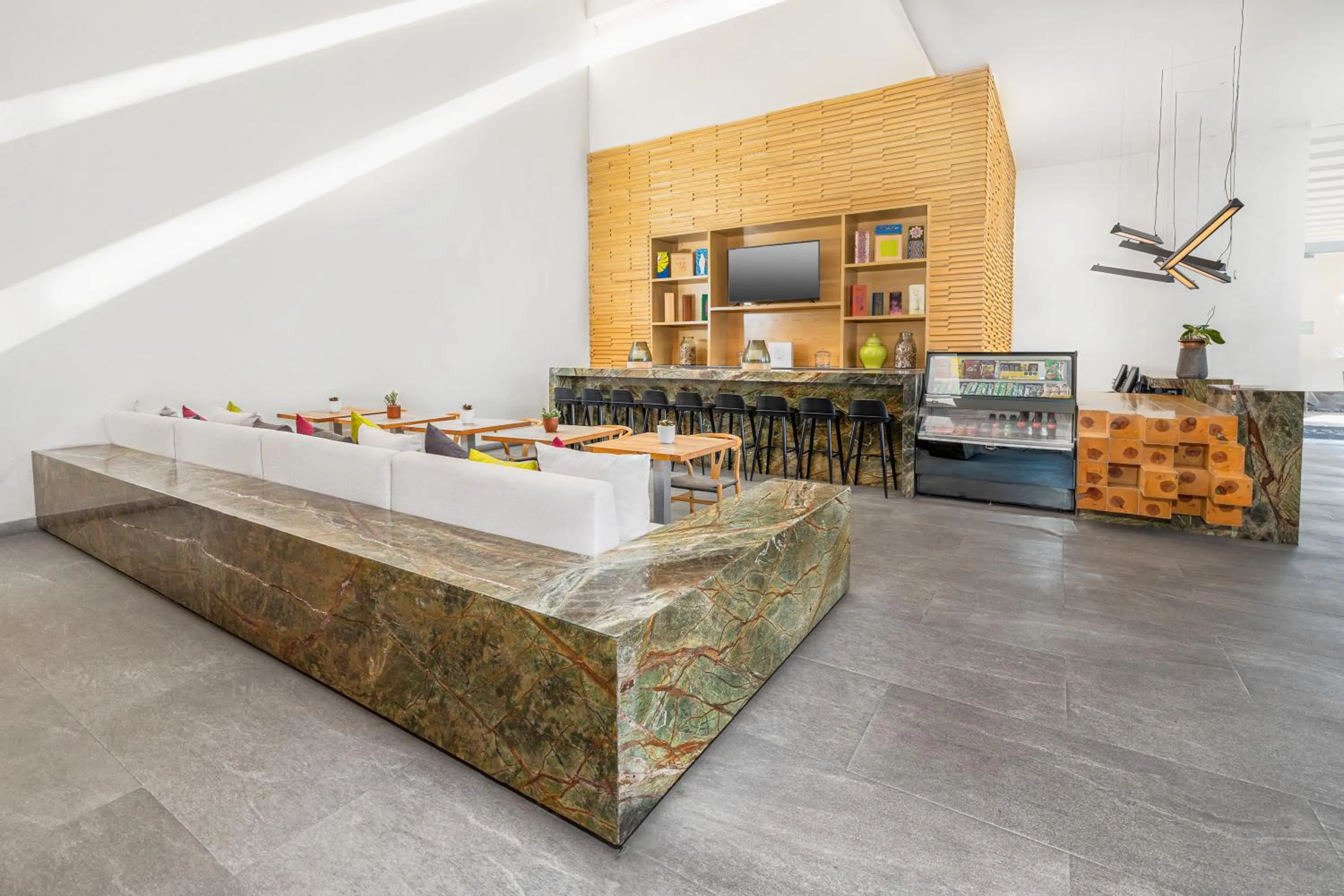 Lobby or reception in Hotel México Plaza Querétaro