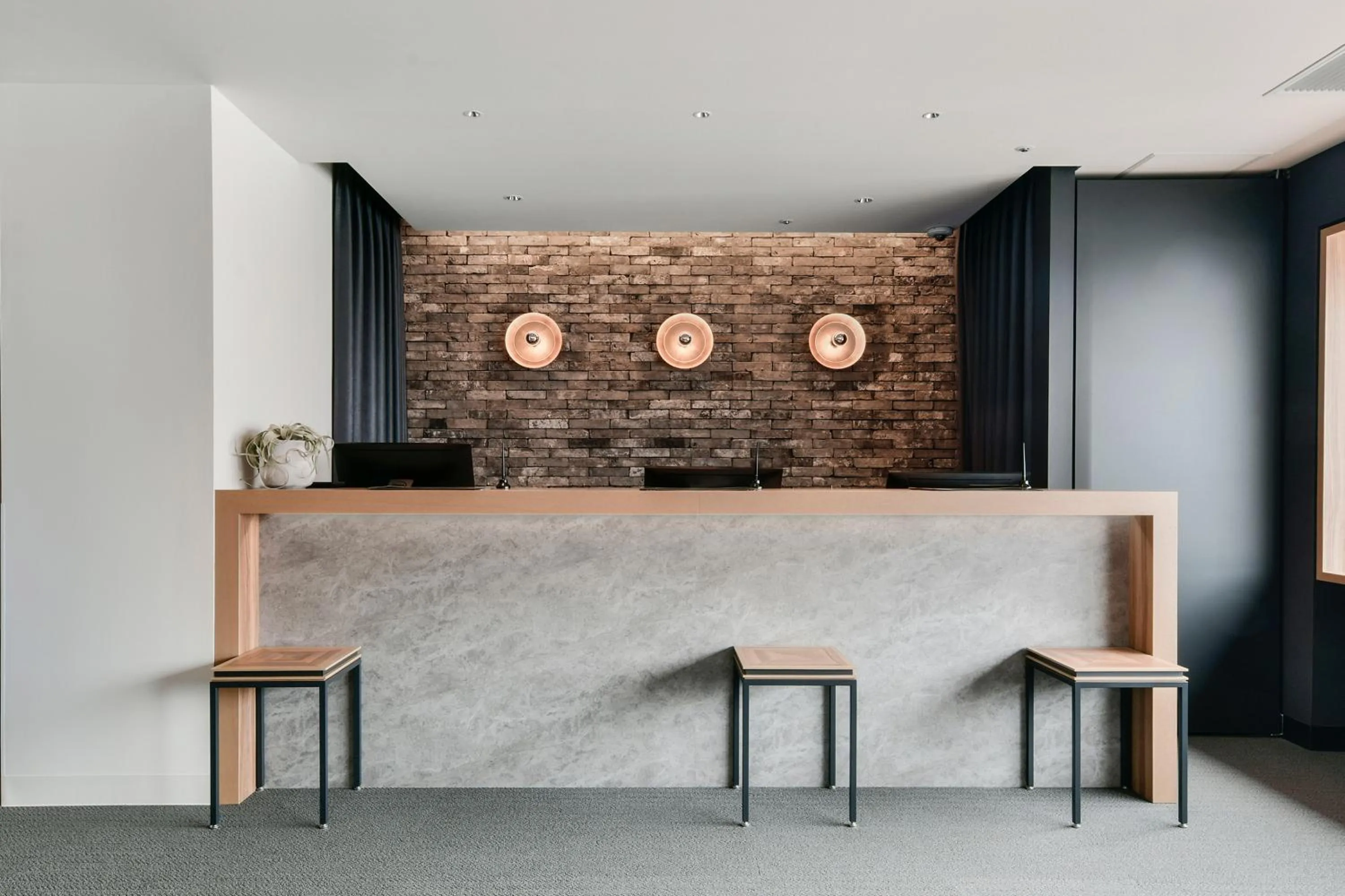 Lobby or reception in Vessel Inn Keisei Tsudanuma Station