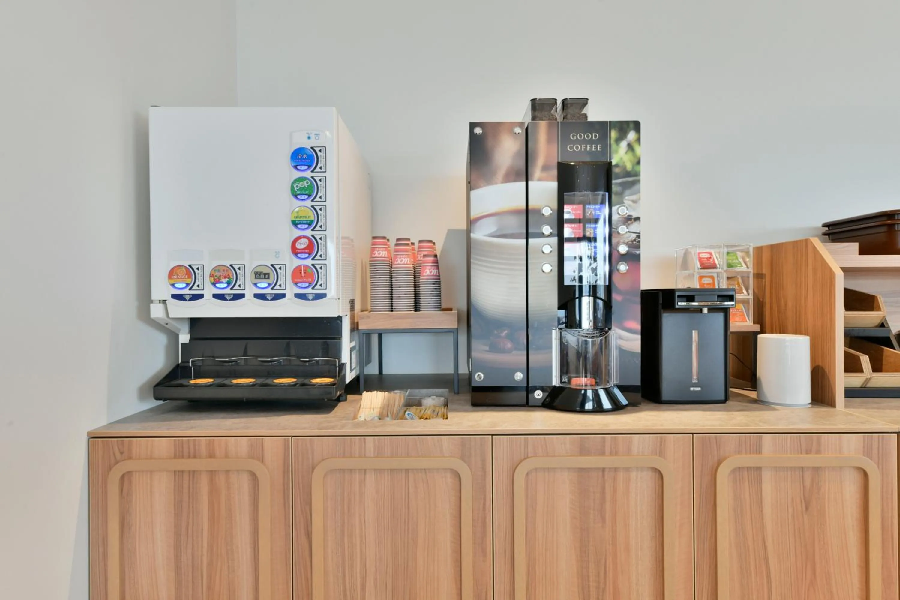 Coffee/tea facilities in Vessel Inn Keisei Tsudanuma Station