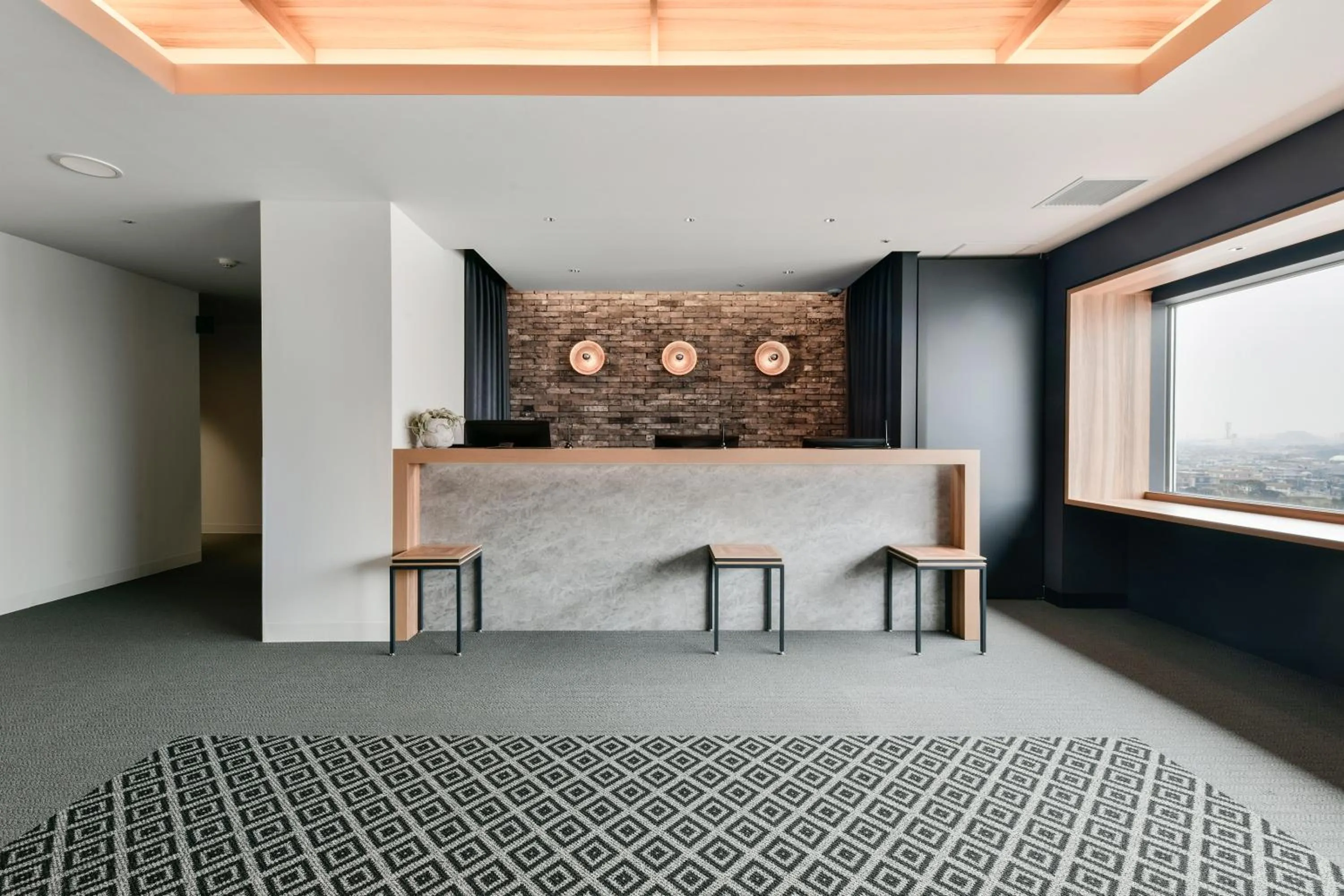 Lobby or reception in Vessel Inn Keisei Tsudanuma Station