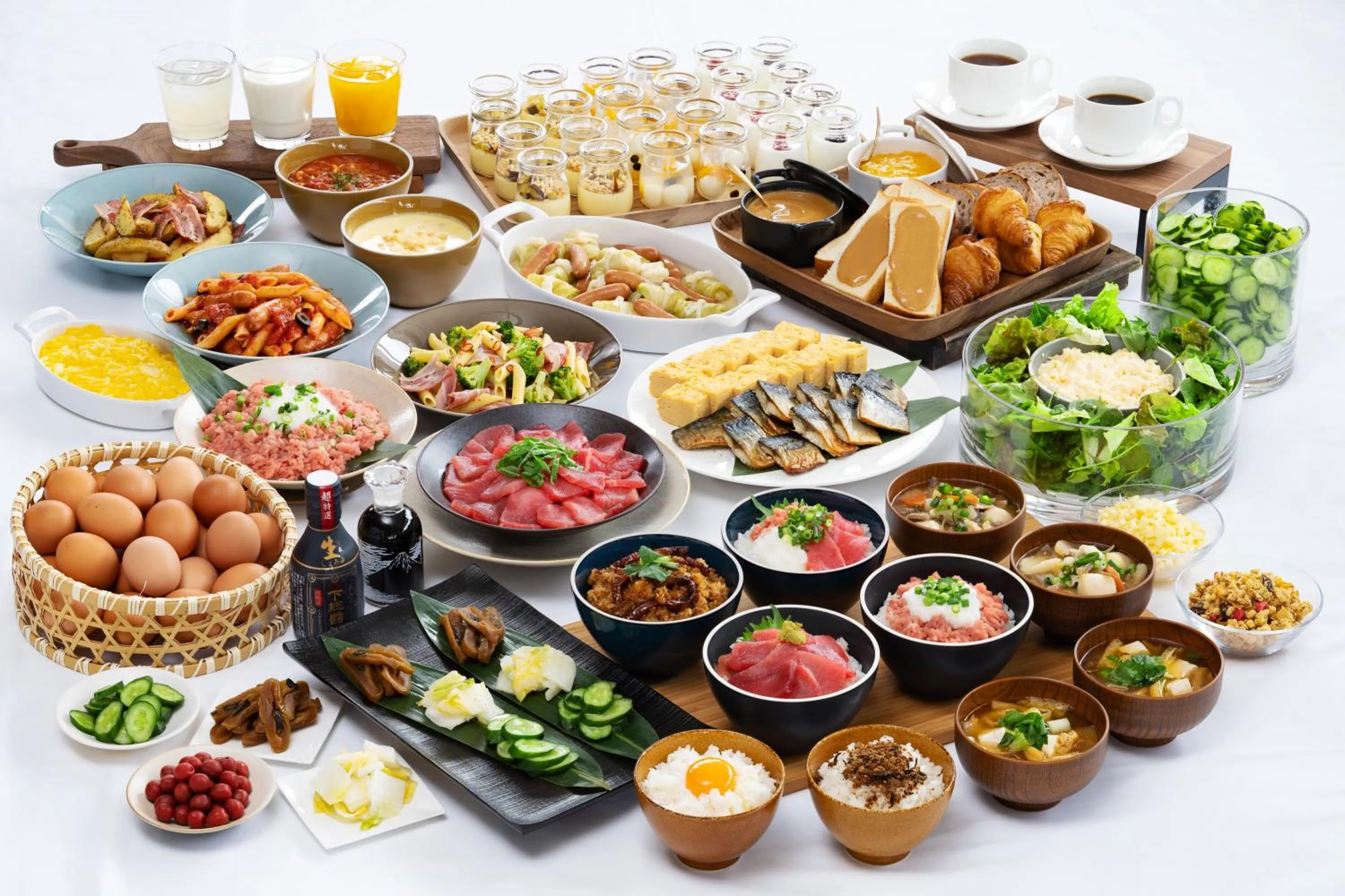 Breakfast in Vessel Inn Keisei Tsudanuma Station