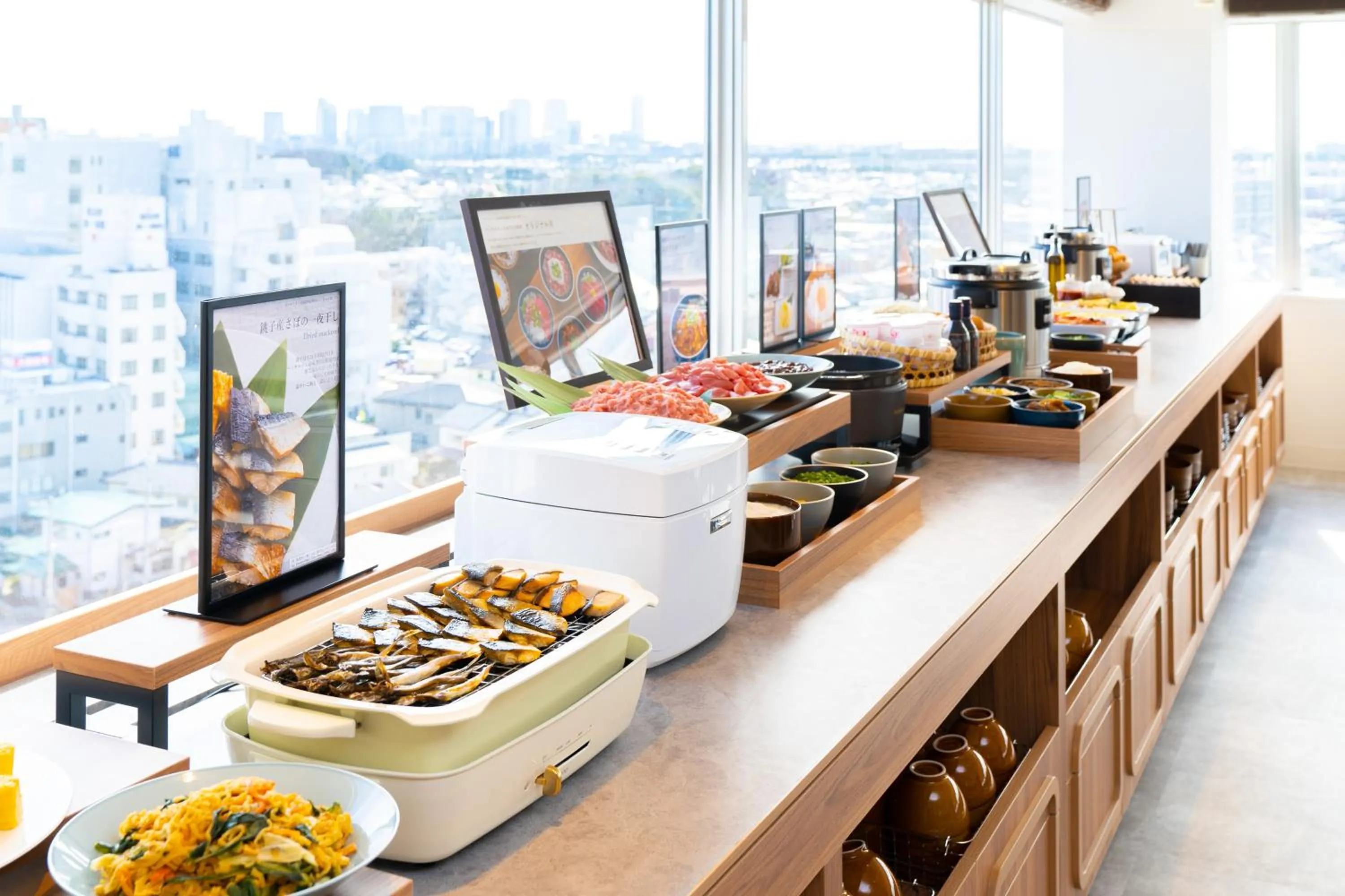 Breakfast in Vessel Inn Keisei Tsudanuma Station