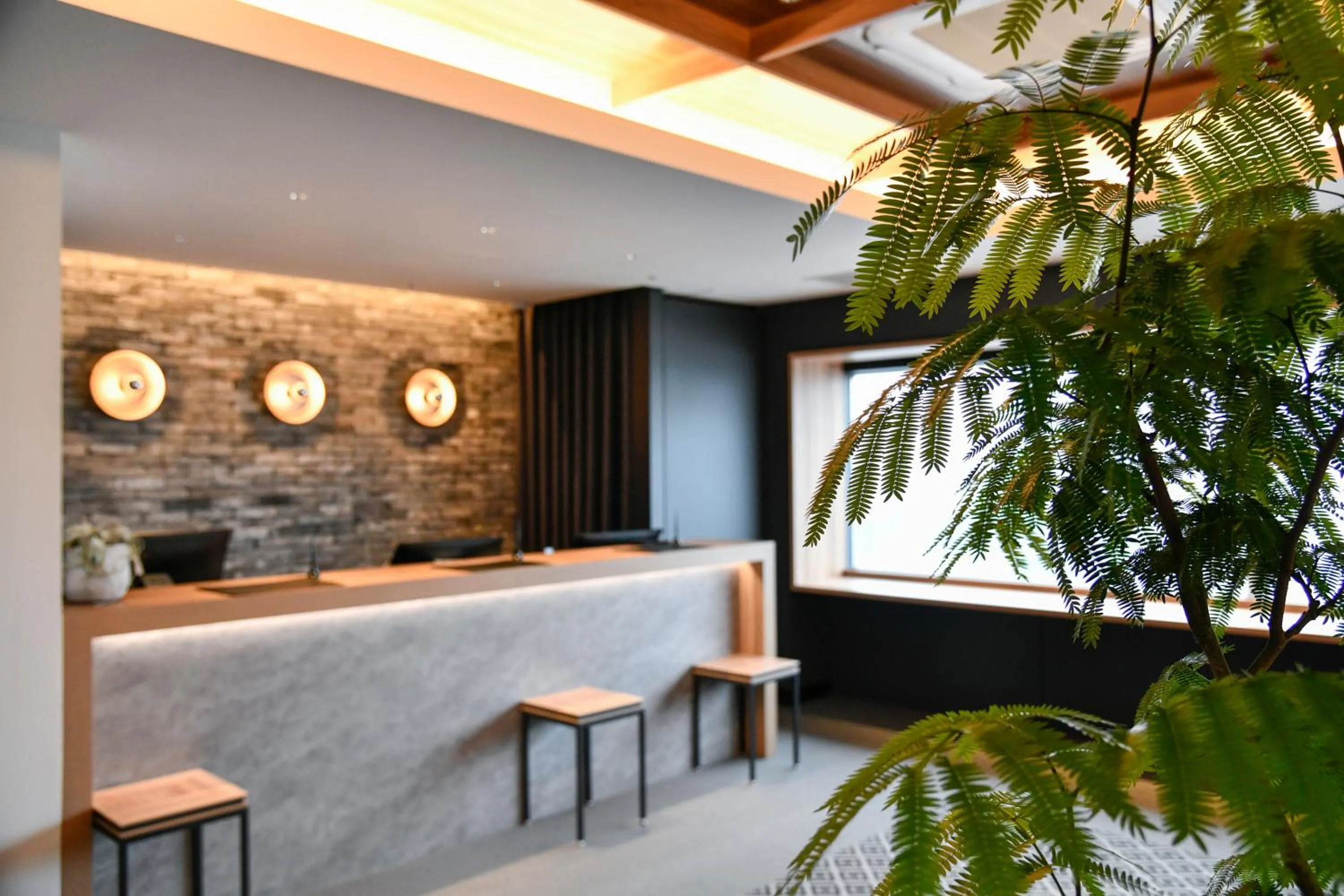 Lobby or reception in Vessel Inn Keisei Tsudanuma Station