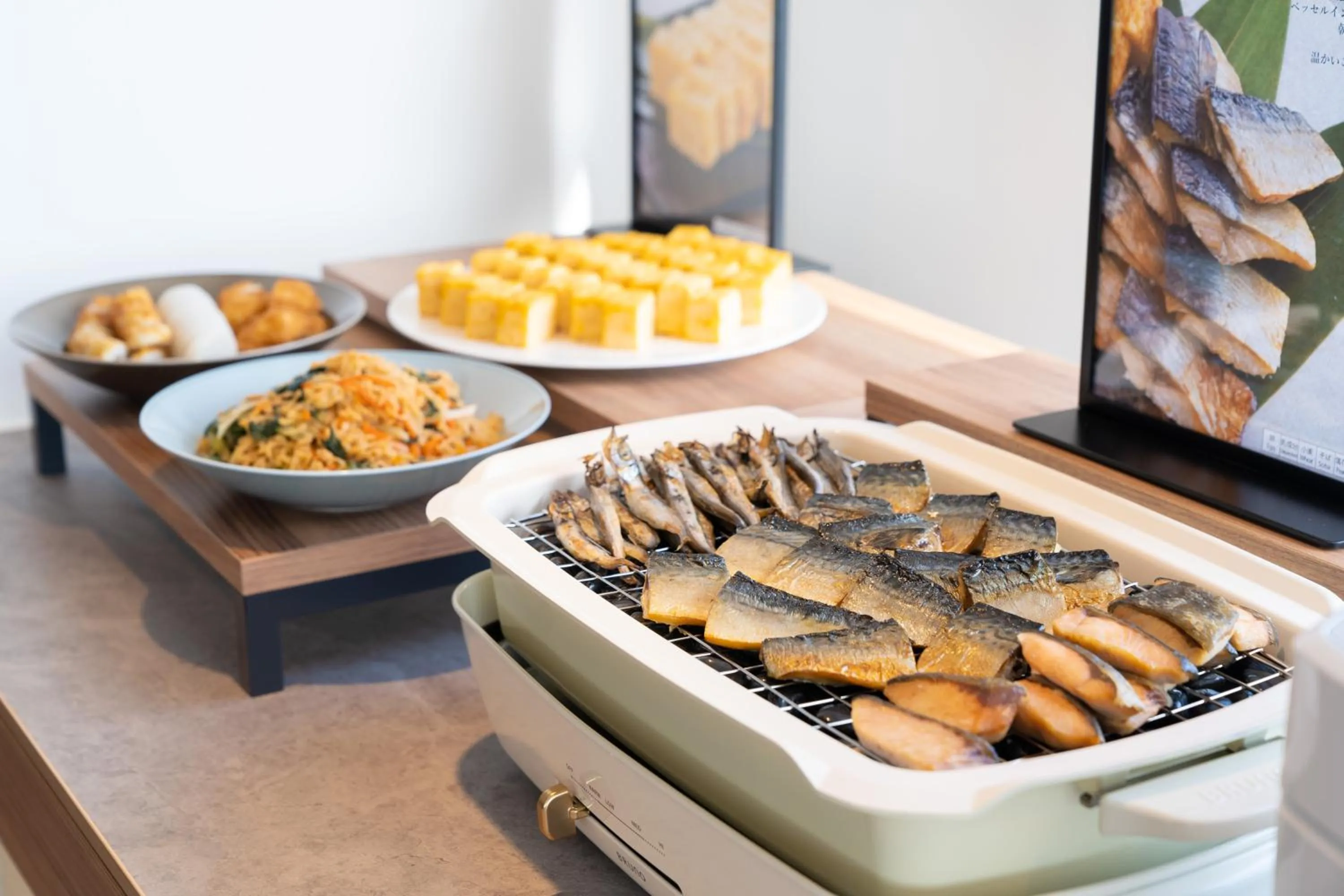 Food in Vessel Inn Keisei Tsudanuma Station