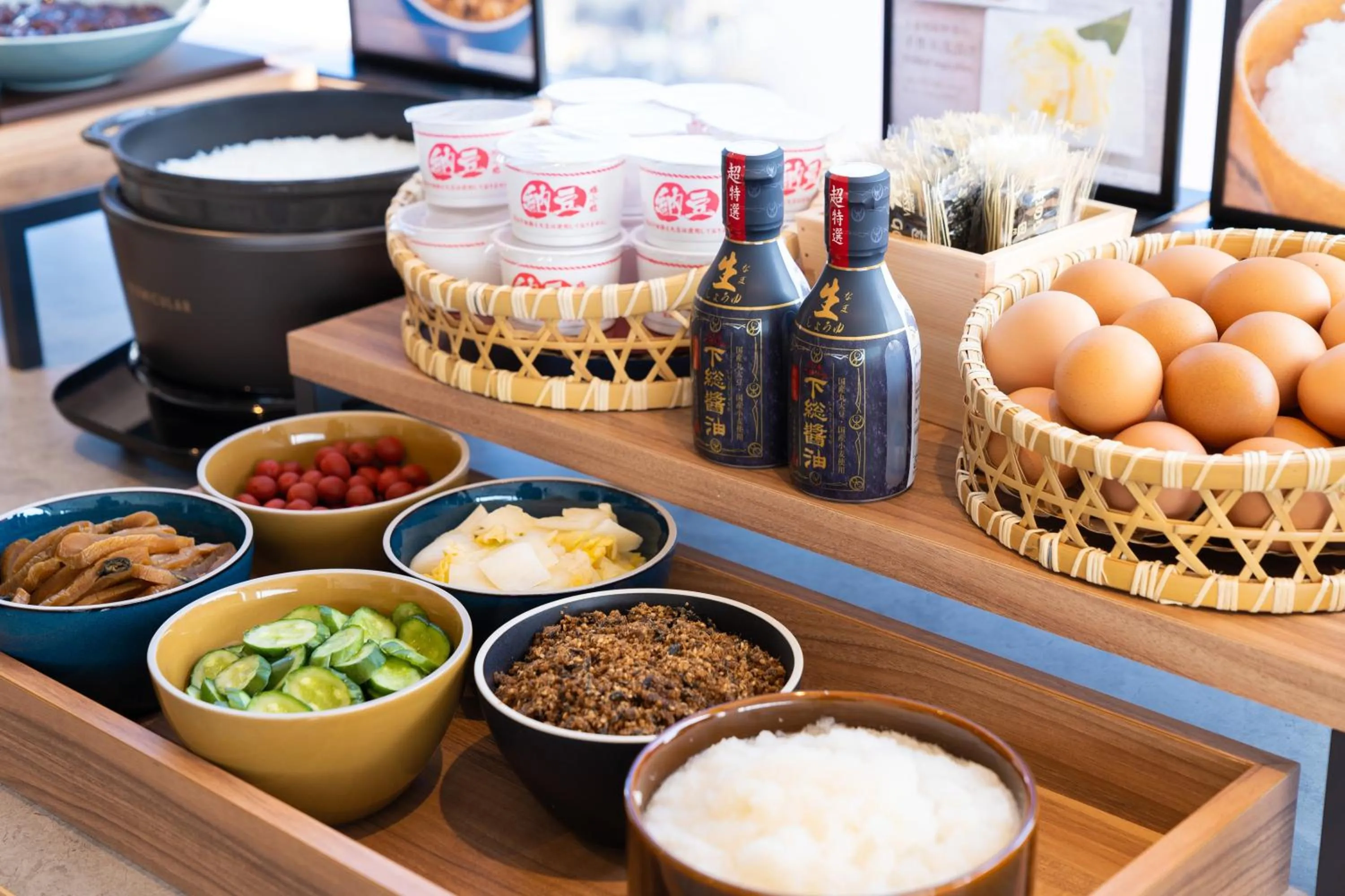 Breakfast in Vessel Inn Keisei Tsudanuma Station