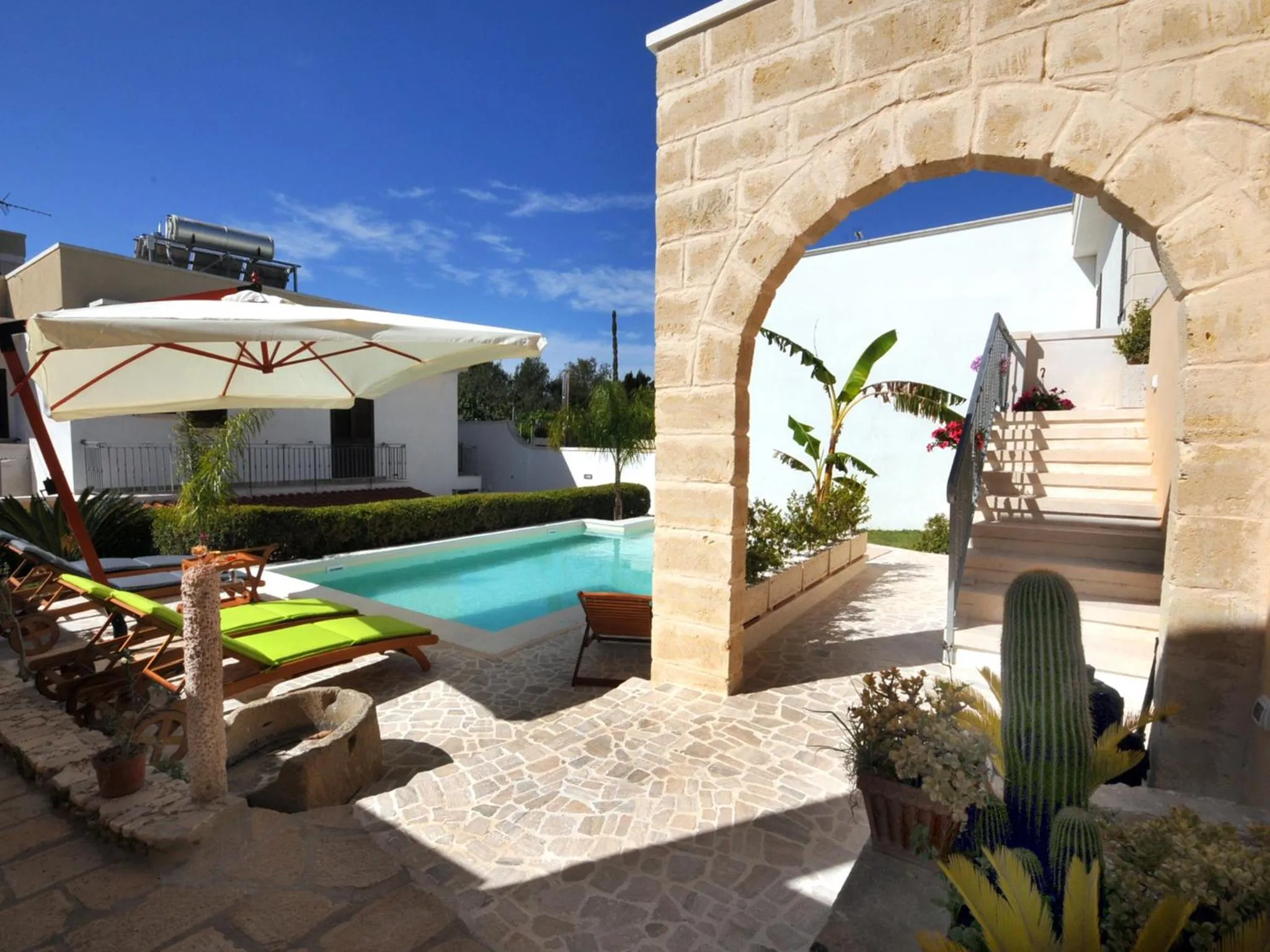 Garden view in Il Calesse B&B