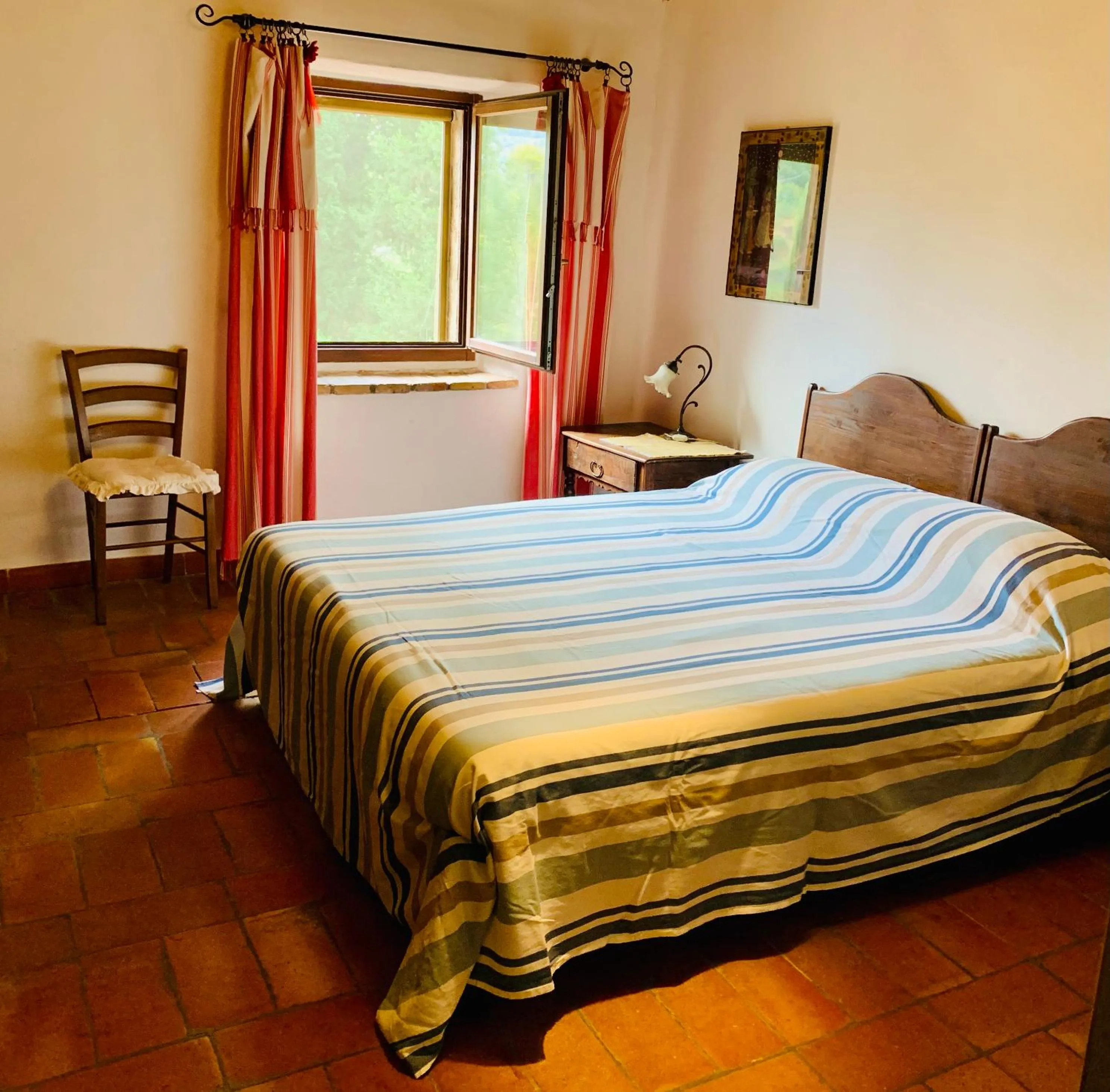 Bed in Podere Pinzicalari