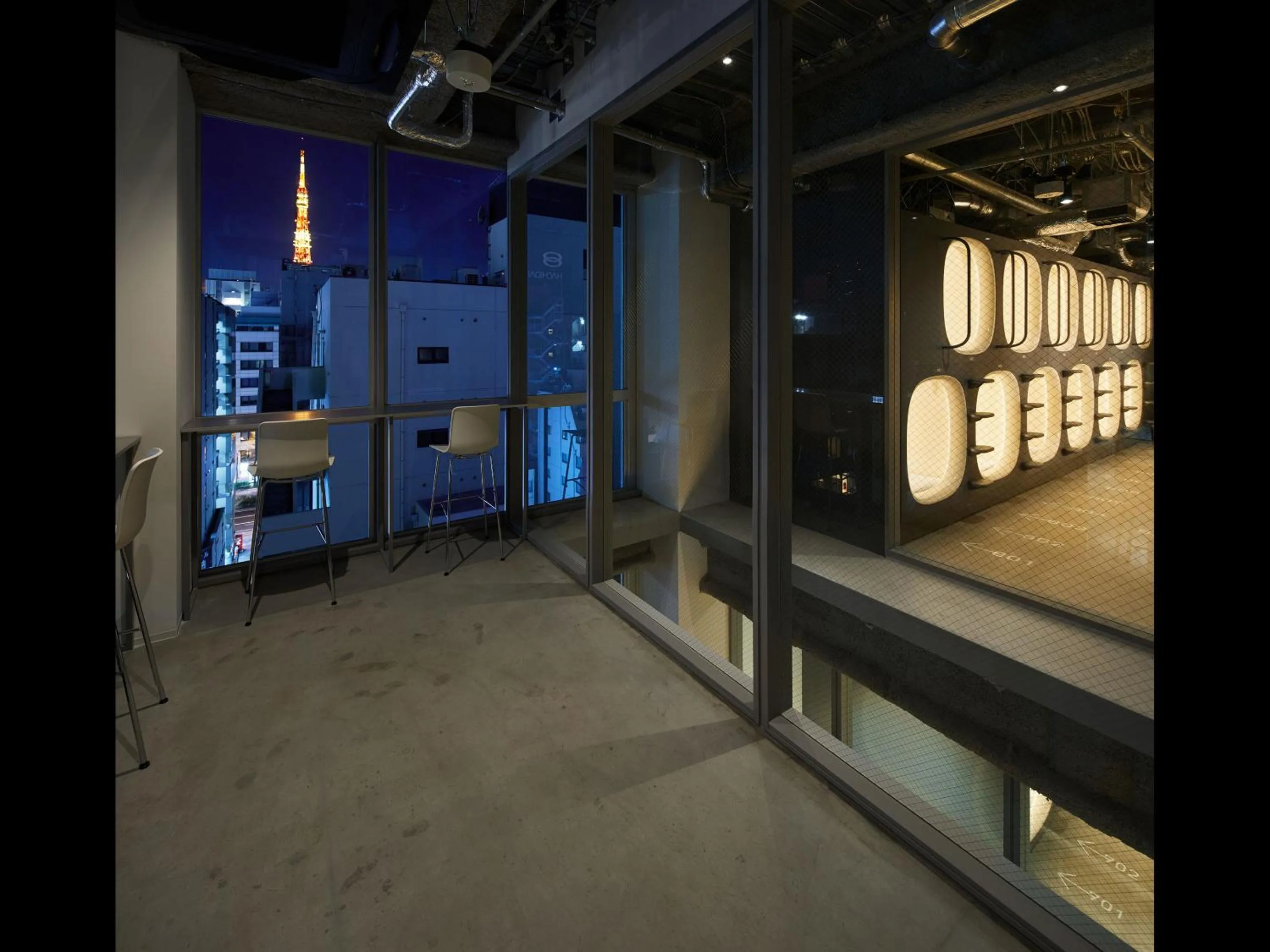 Photo of the whole room in 9h nine hours Hamamatsucho