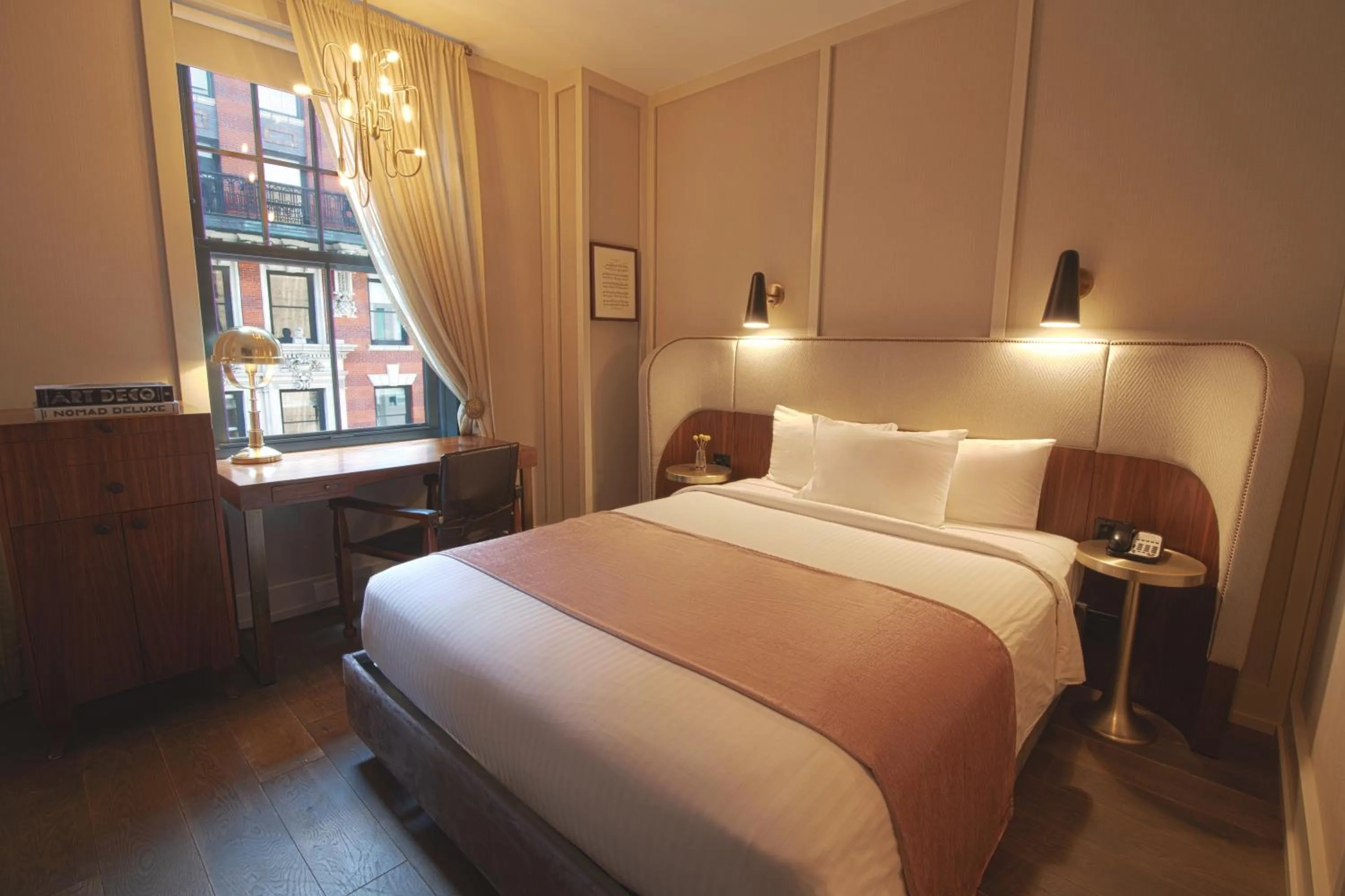 Bedroom, Bed in The Evelyn NoMad