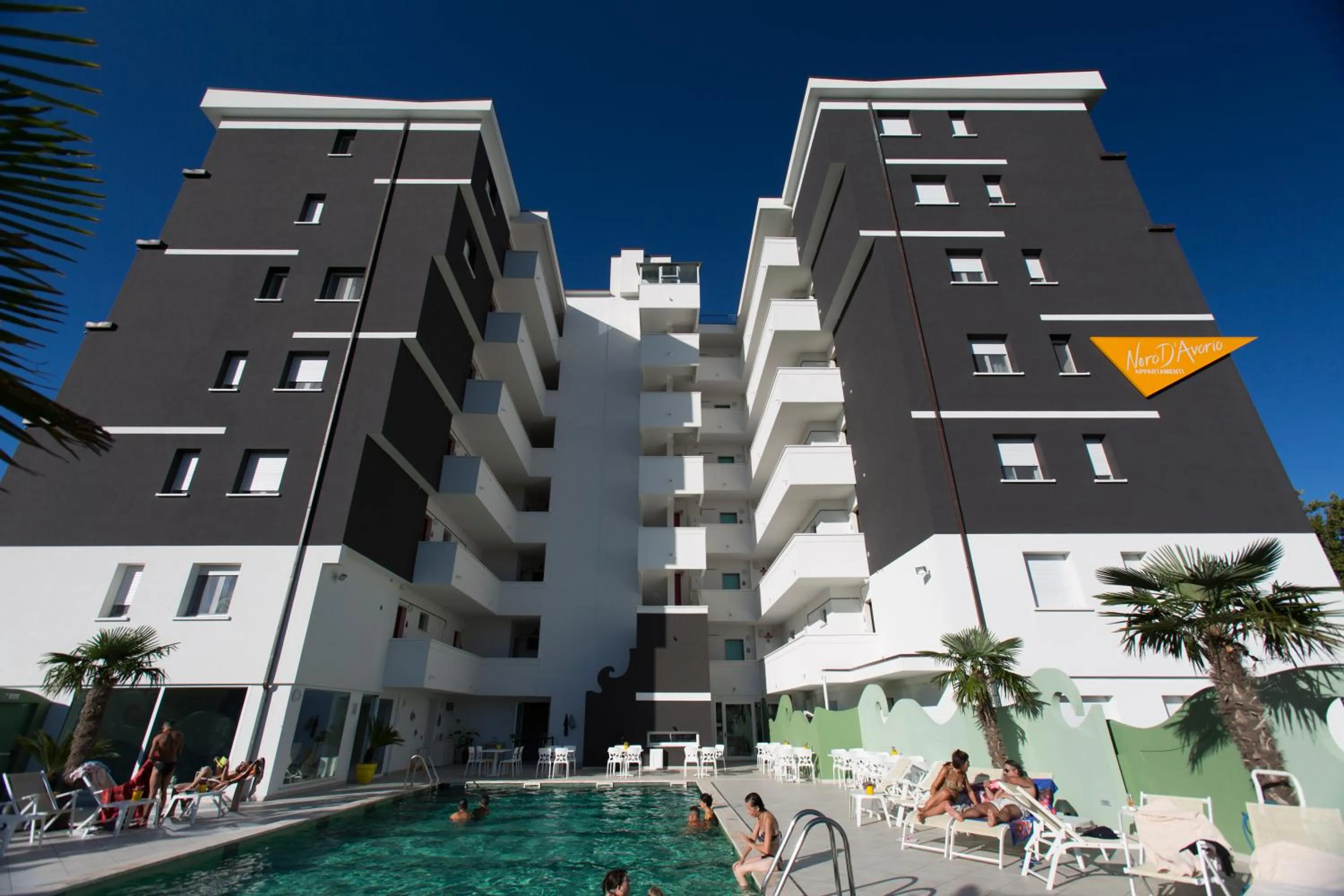 Property building in Nero D'Avorio Aparthotel & SPA