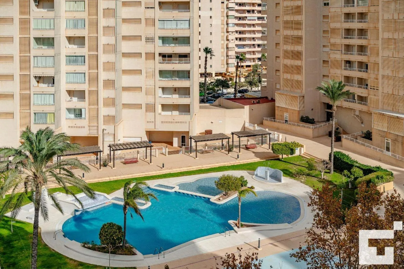Swimming pool in Apartamento Apolo XVI 1 19 - Grupo Turis