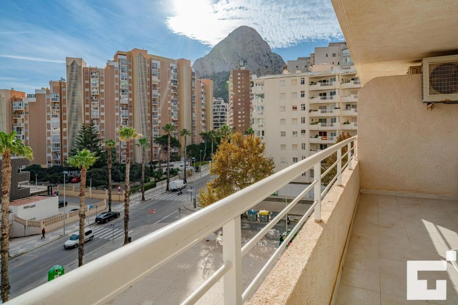 Balcony/Terrace in Apartamento Apolo XVI 1 19 - Grupo Turis