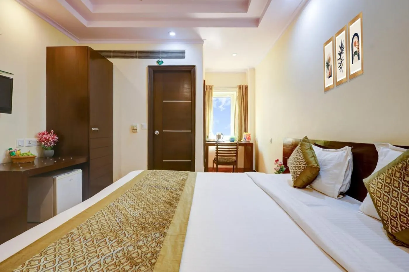 Bedroom, Bed in The Pearl- A Royal Residency