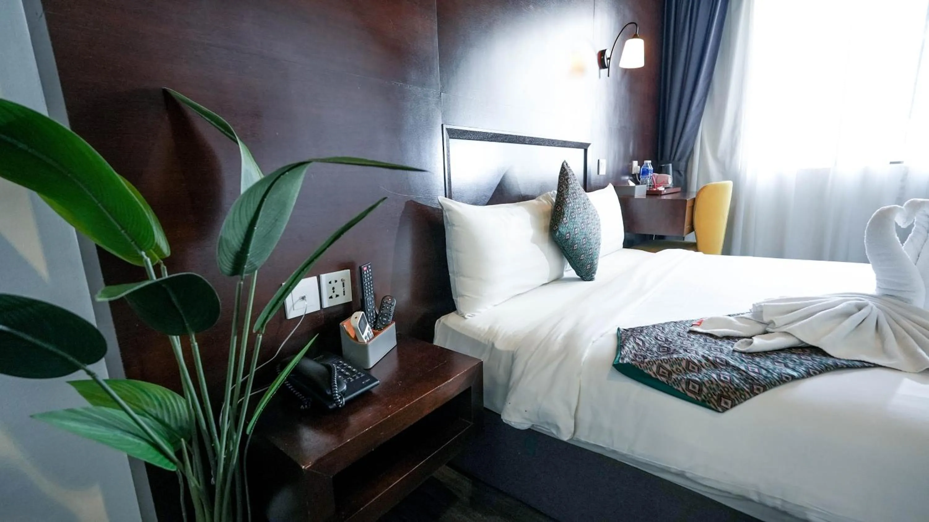 Bed in East Riverine Boutique Hotel