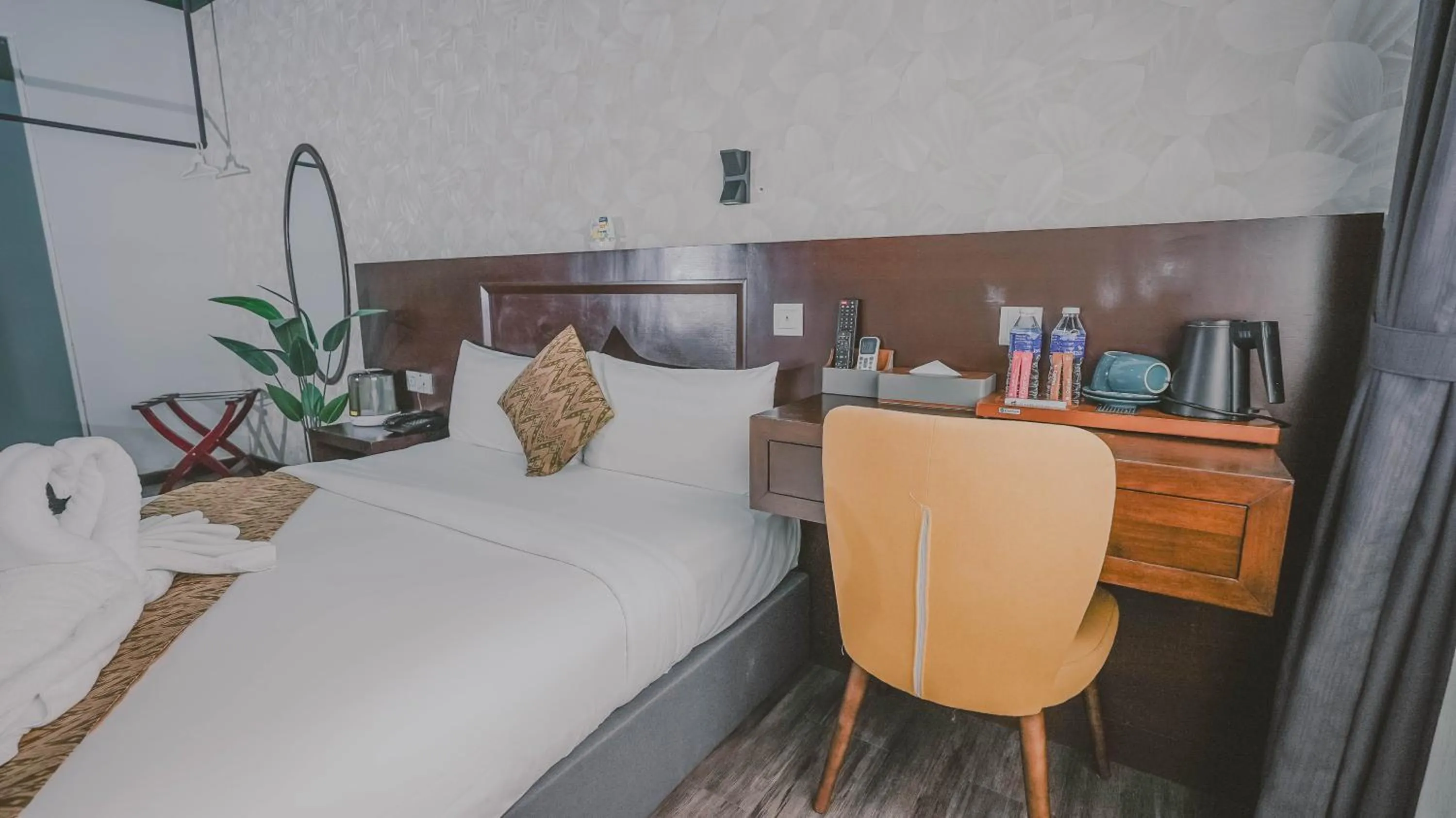 Bed in East Riverine Boutique Hotel