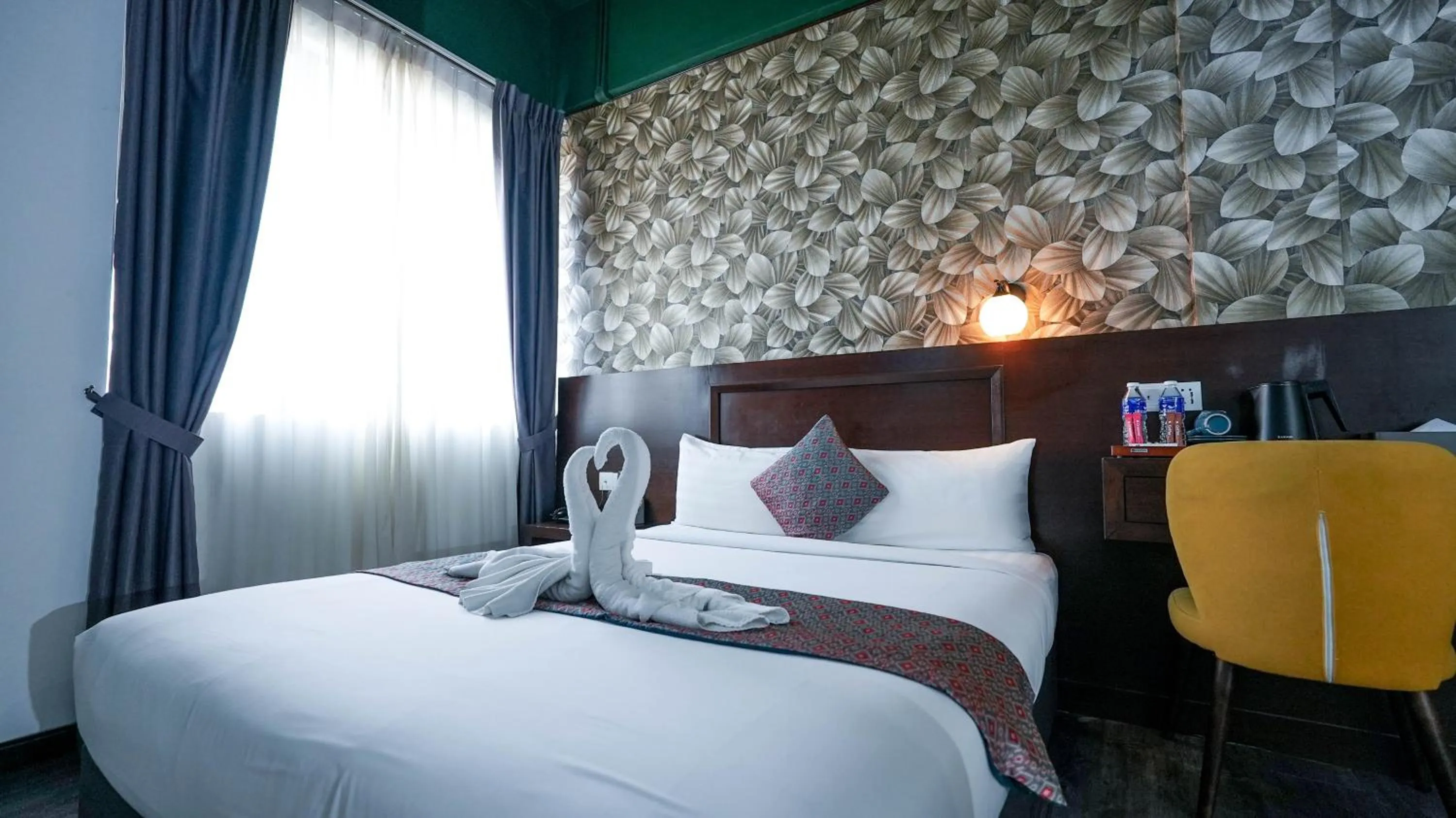 Bed in East Riverine Boutique Hotel