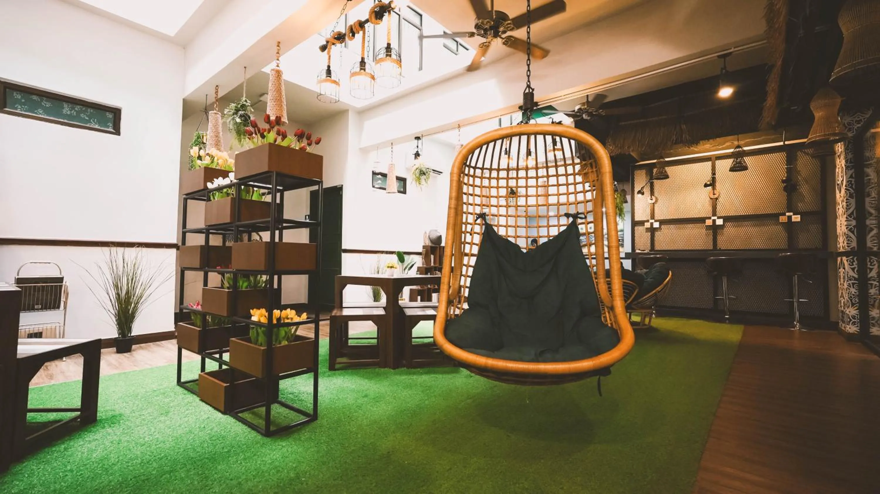 Decorative detail in East Riverine Boutique Hotel