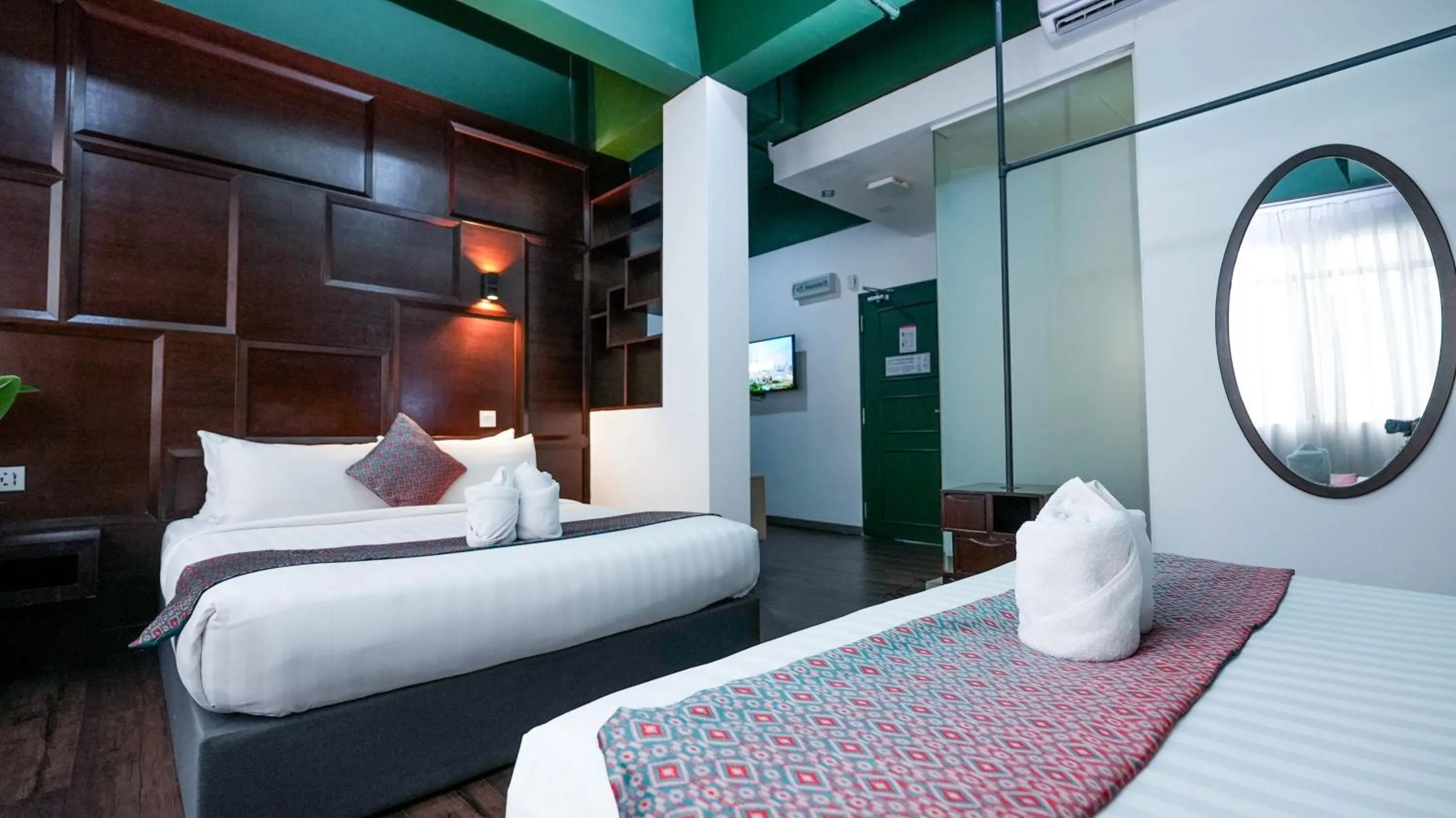 Bed in East Riverine Boutique Hotel