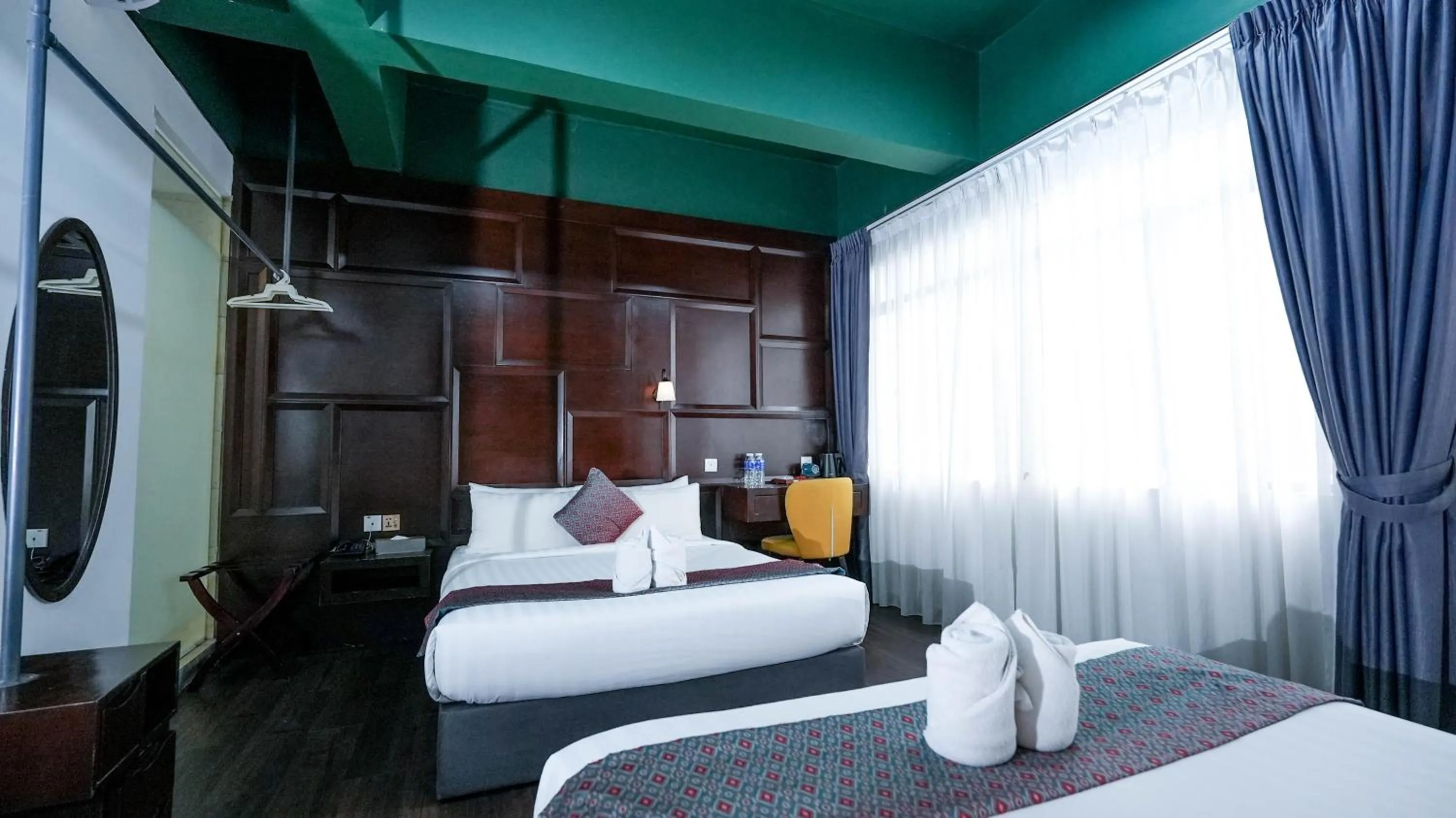 Bed in East Riverine Boutique Hotel