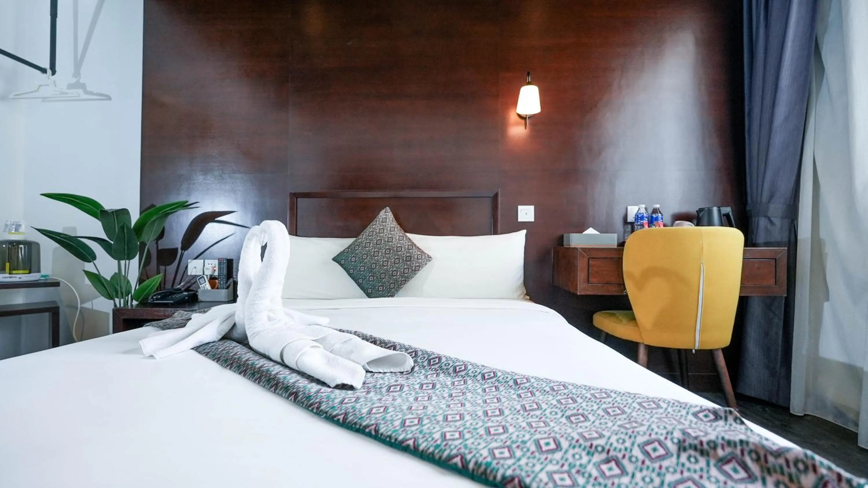 Bed in East Riverine Boutique Hotel