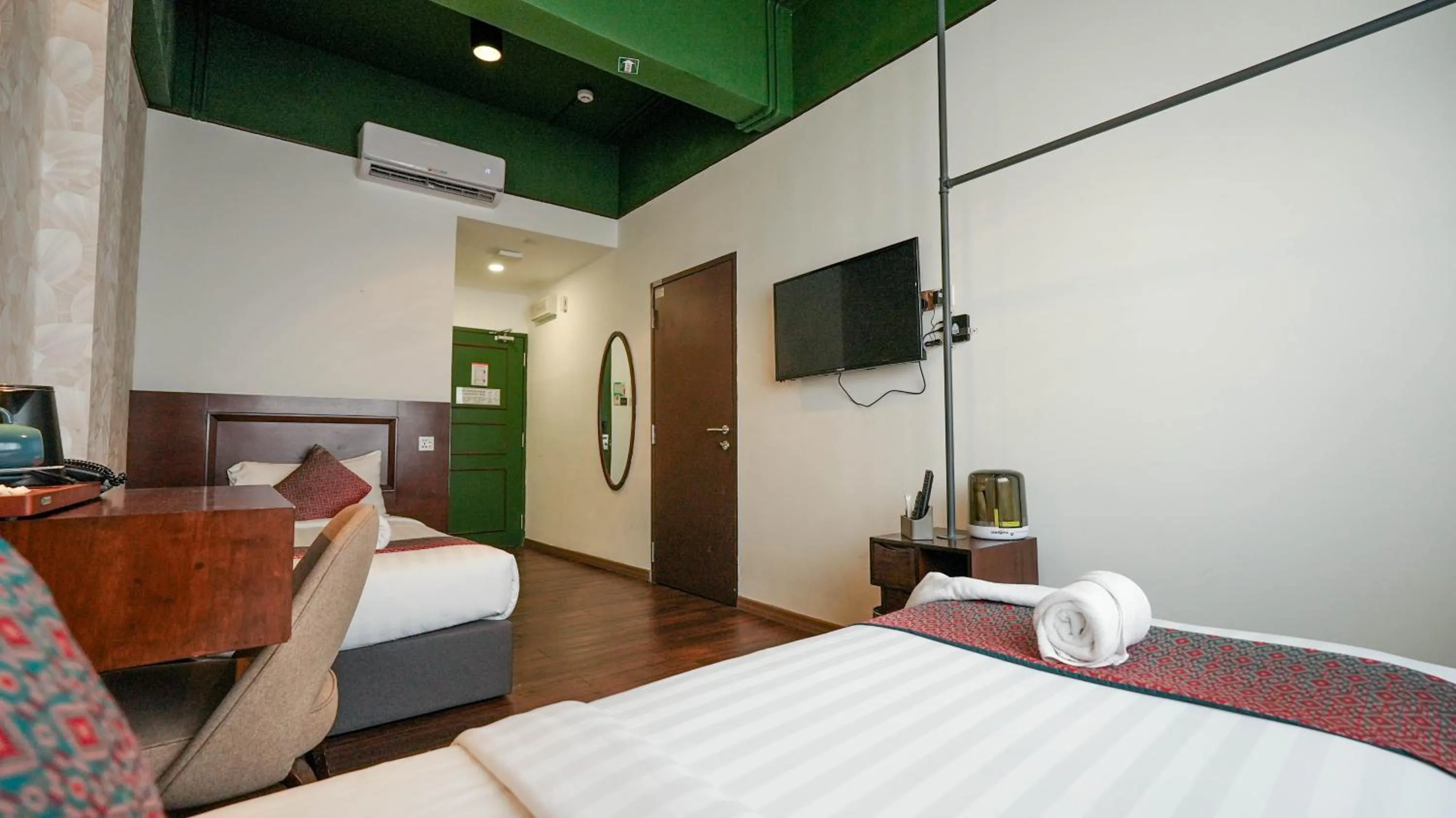 Bed in East Riverine Boutique Hotel