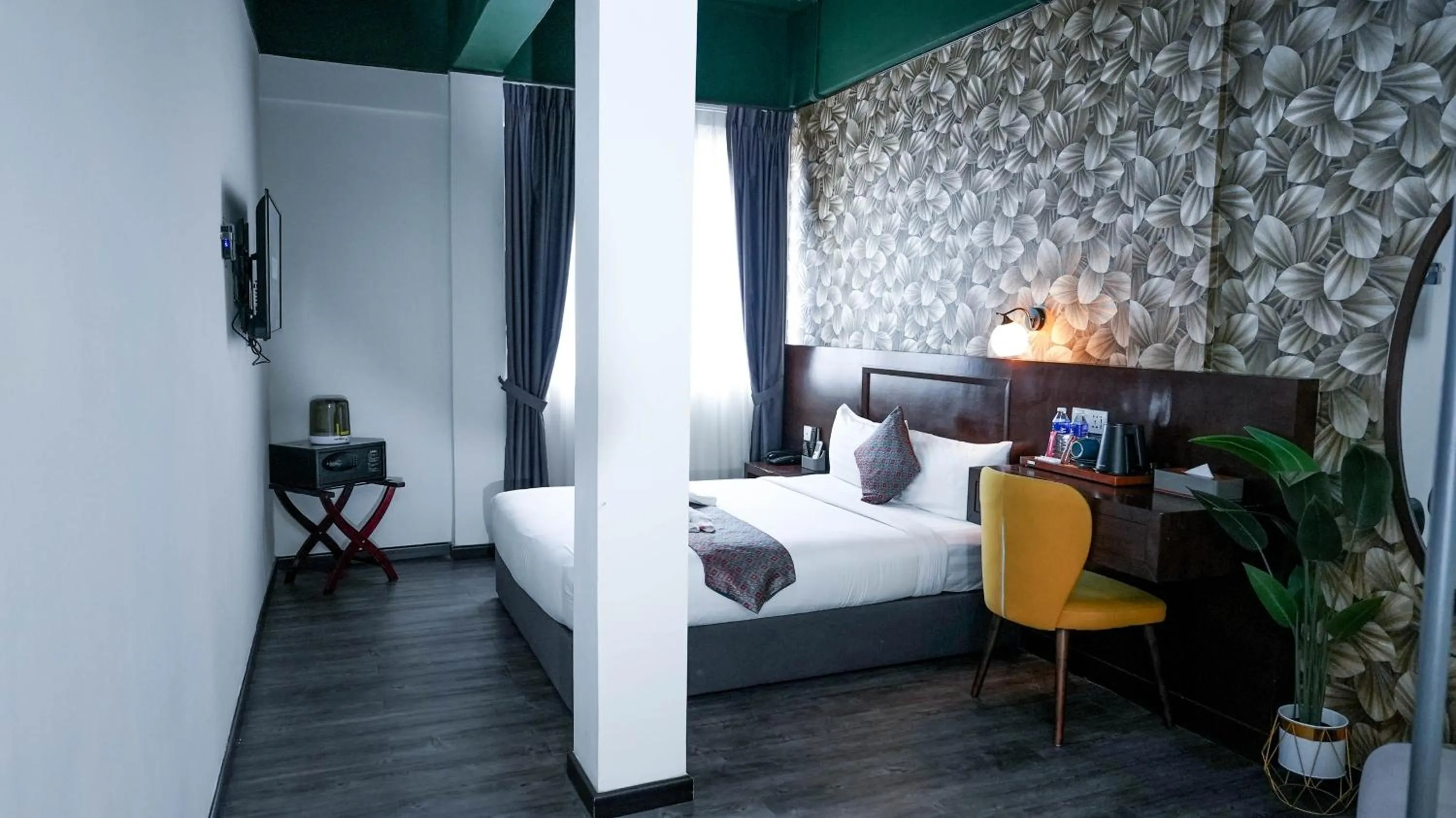 Bed in East Riverine Boutique Hotel