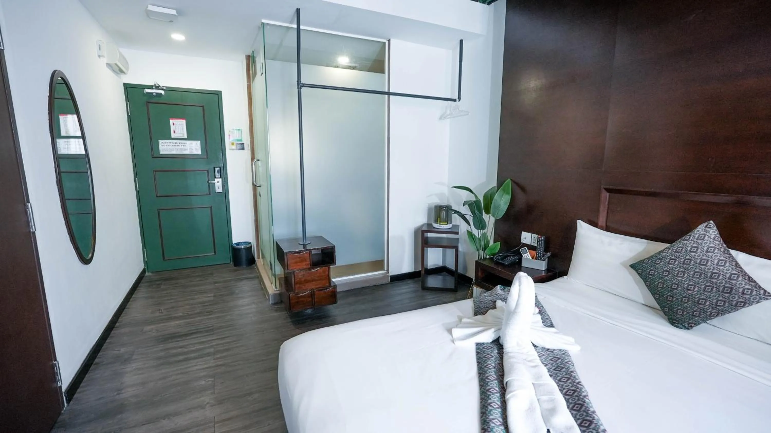 Bed in East Riverine Boutique Hotel